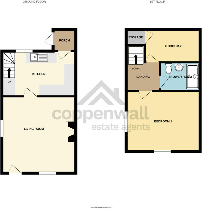 Isle of Man Street, Water, Rossendale floorplan