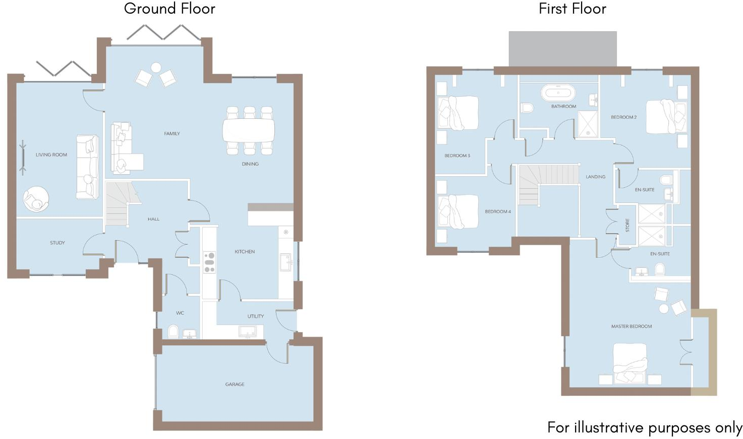 Sandstone Close, Front Street, Ellington floorplan