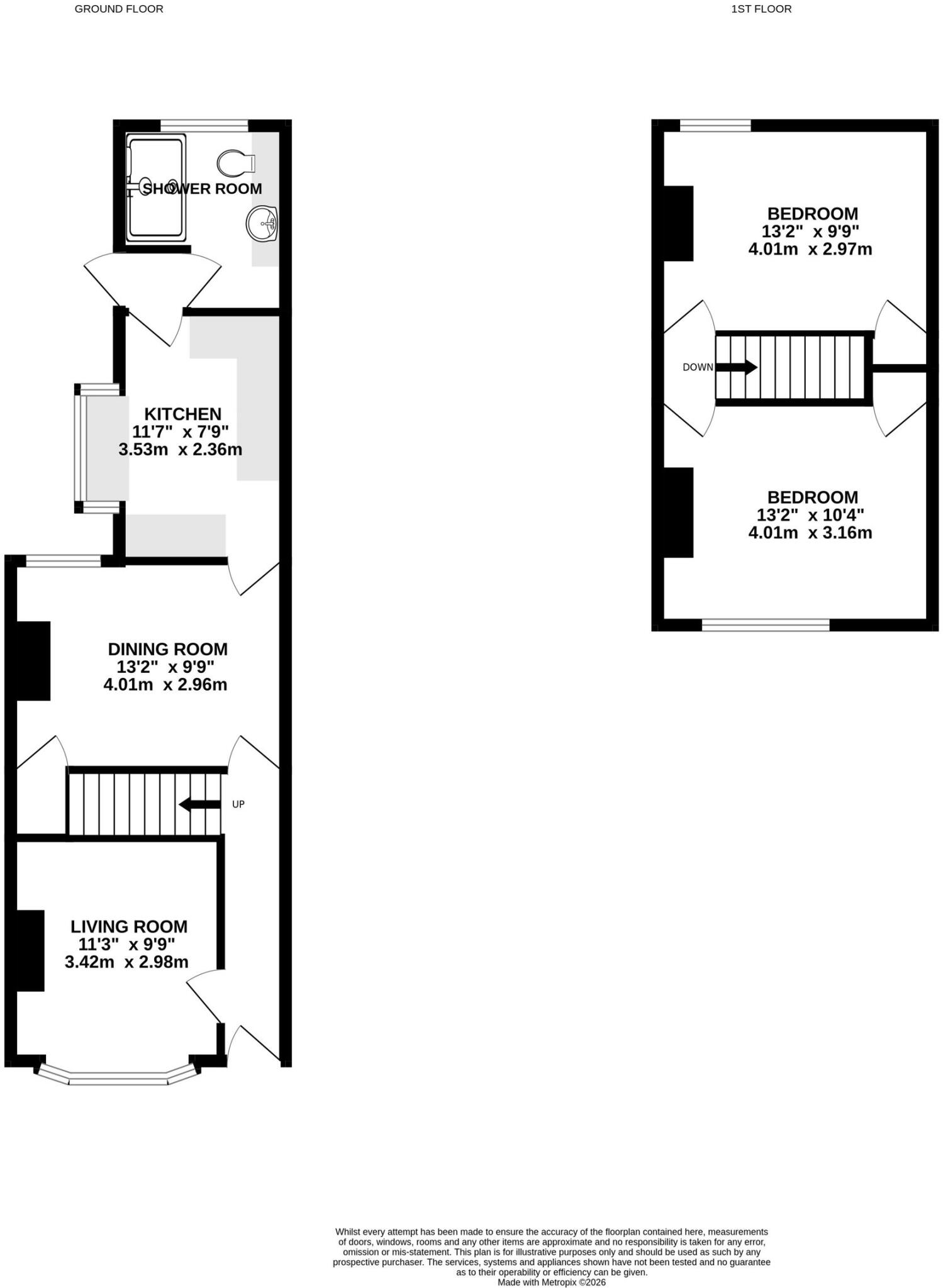 Eastfield Road, Southsea, PO4 floorplan