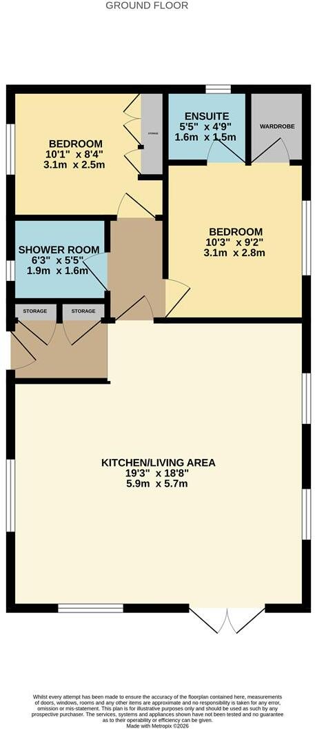 NN15, The Lodges, Wicksteed Park, Barton Road, Kettering floorplan