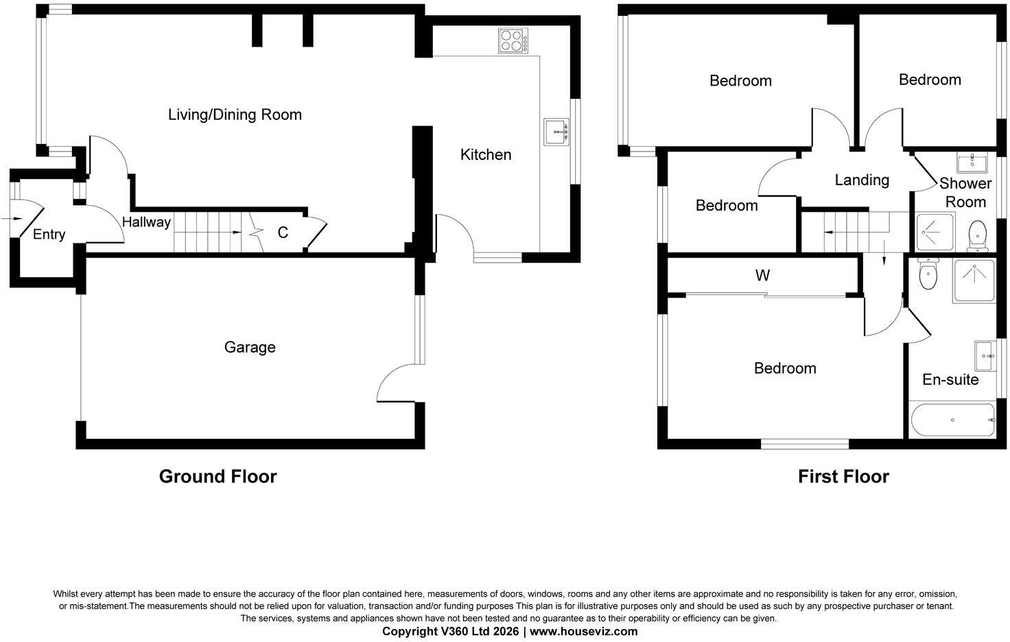 Branksome Drive, Wadebridge, PL27 floorplan