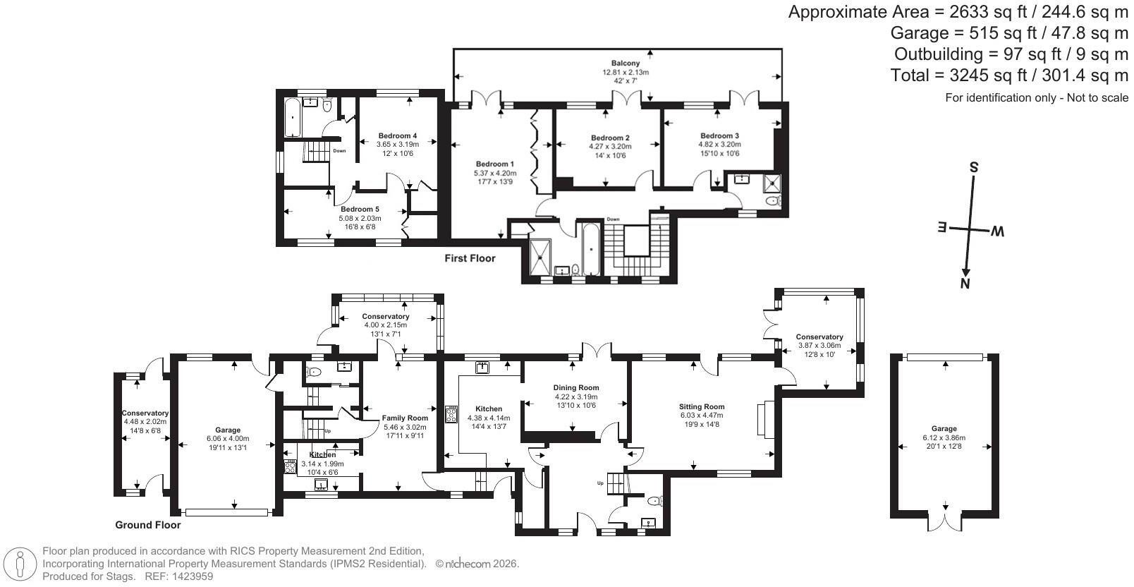 Harepath Hill, Seaton floorplan