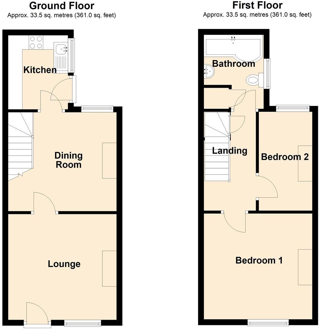 High Street, Rhostyllen, Wrexham floorplan