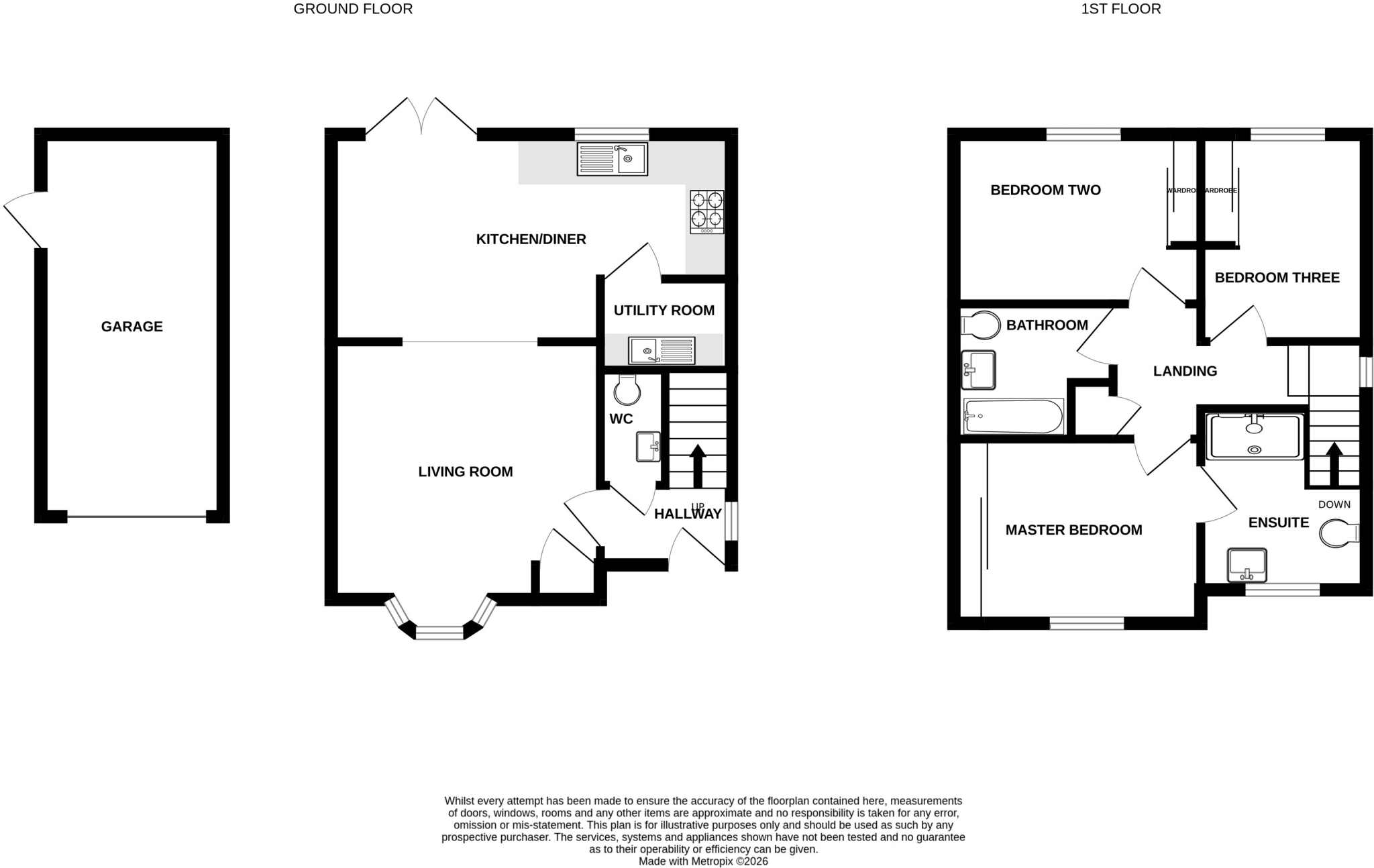 2 Chestnut Close floorplan