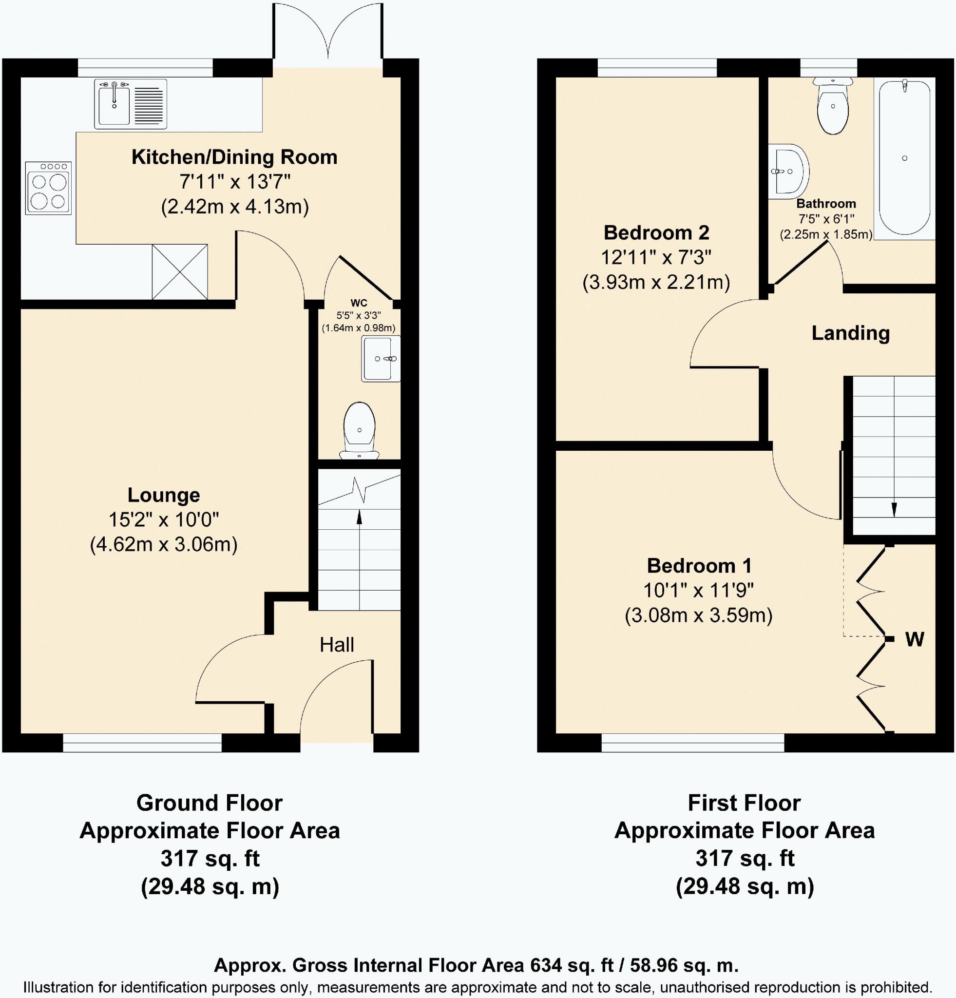 Bleacher Close, Rochdale floorplan