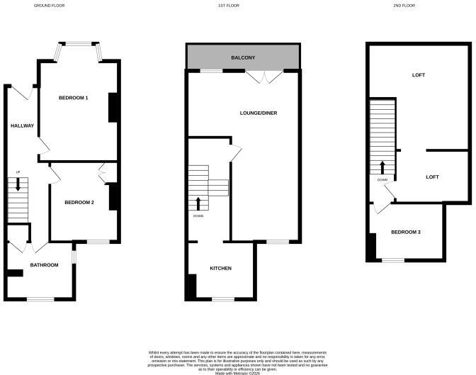 6 Russell Road,  Felixstowe floorplan