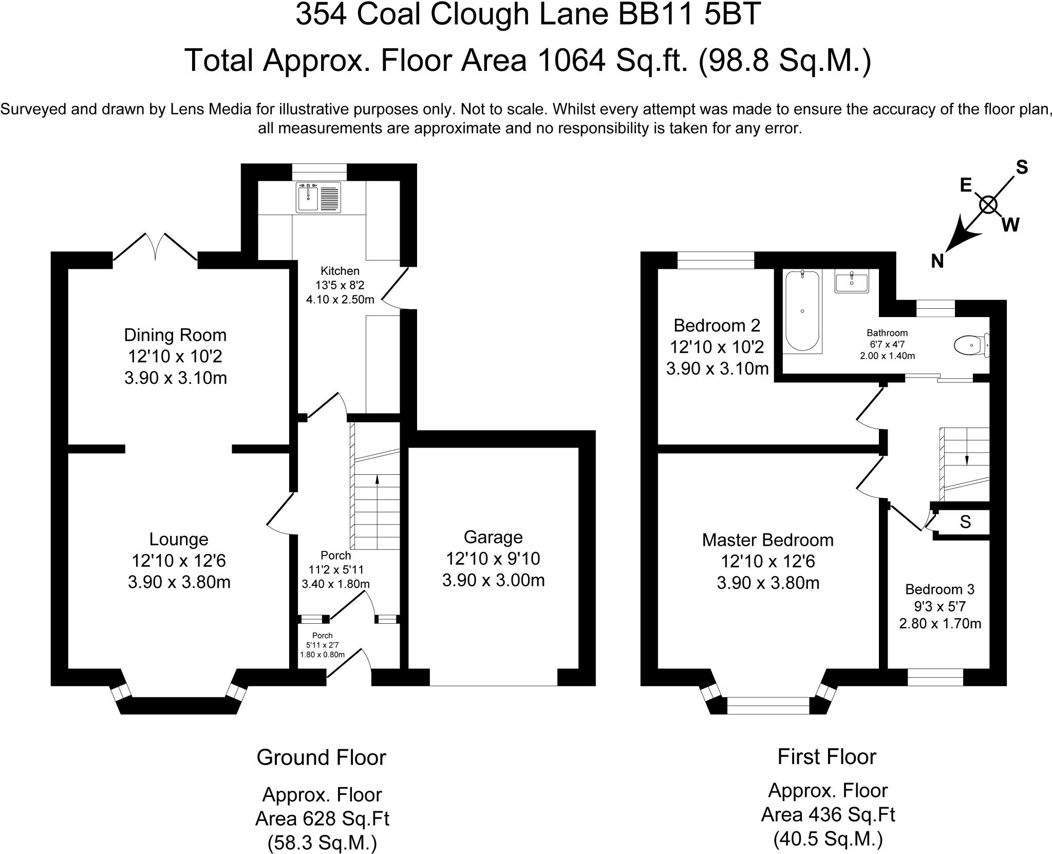 Coal Clough Lane, Burnley floorplan