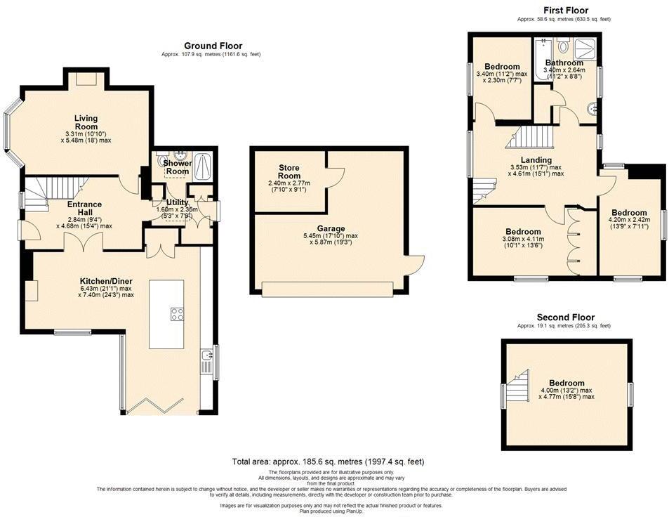 Homer, Much Wenlock floorplan