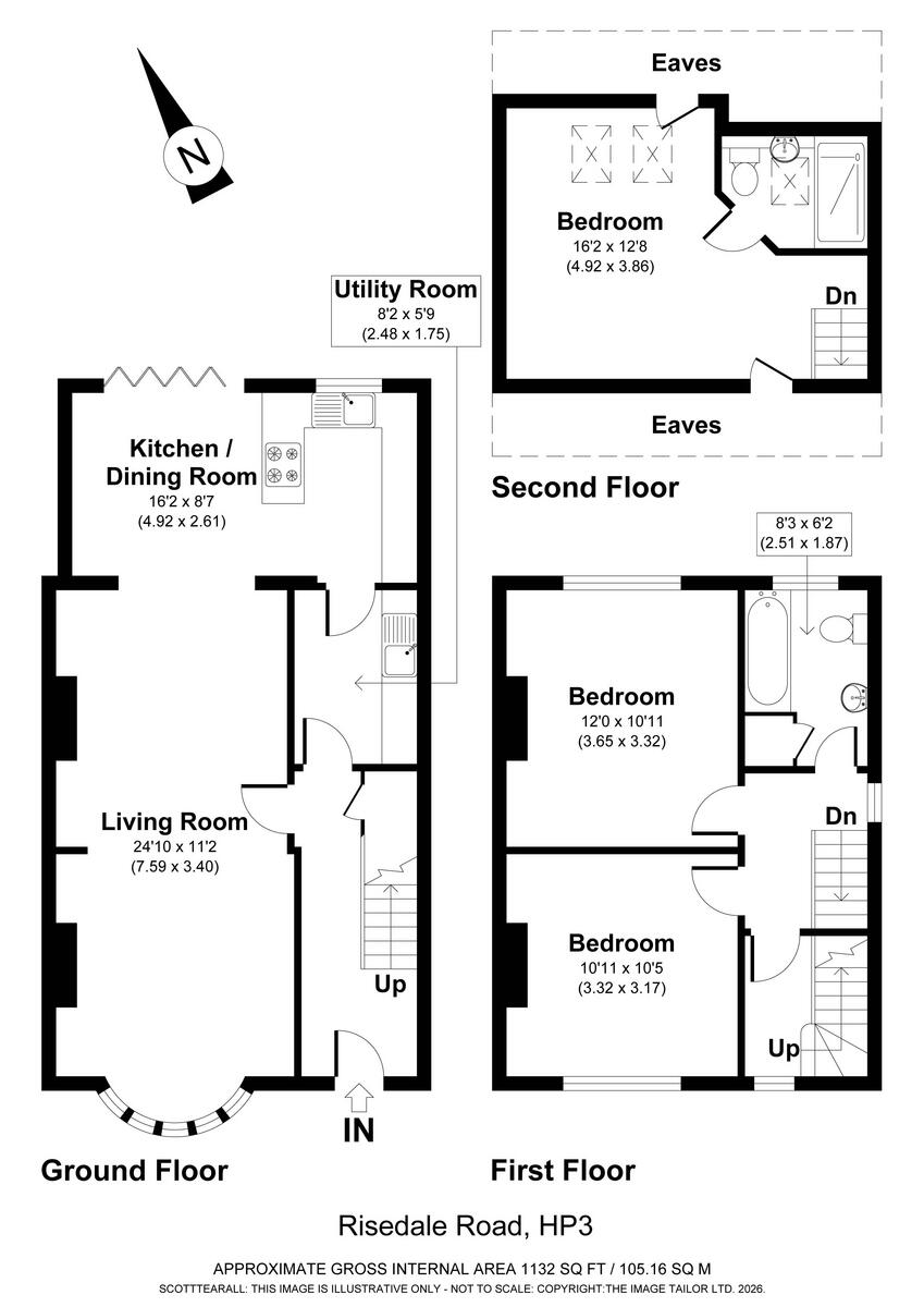 Risedale Road, Hemel Hempstead, HP3 floorplan