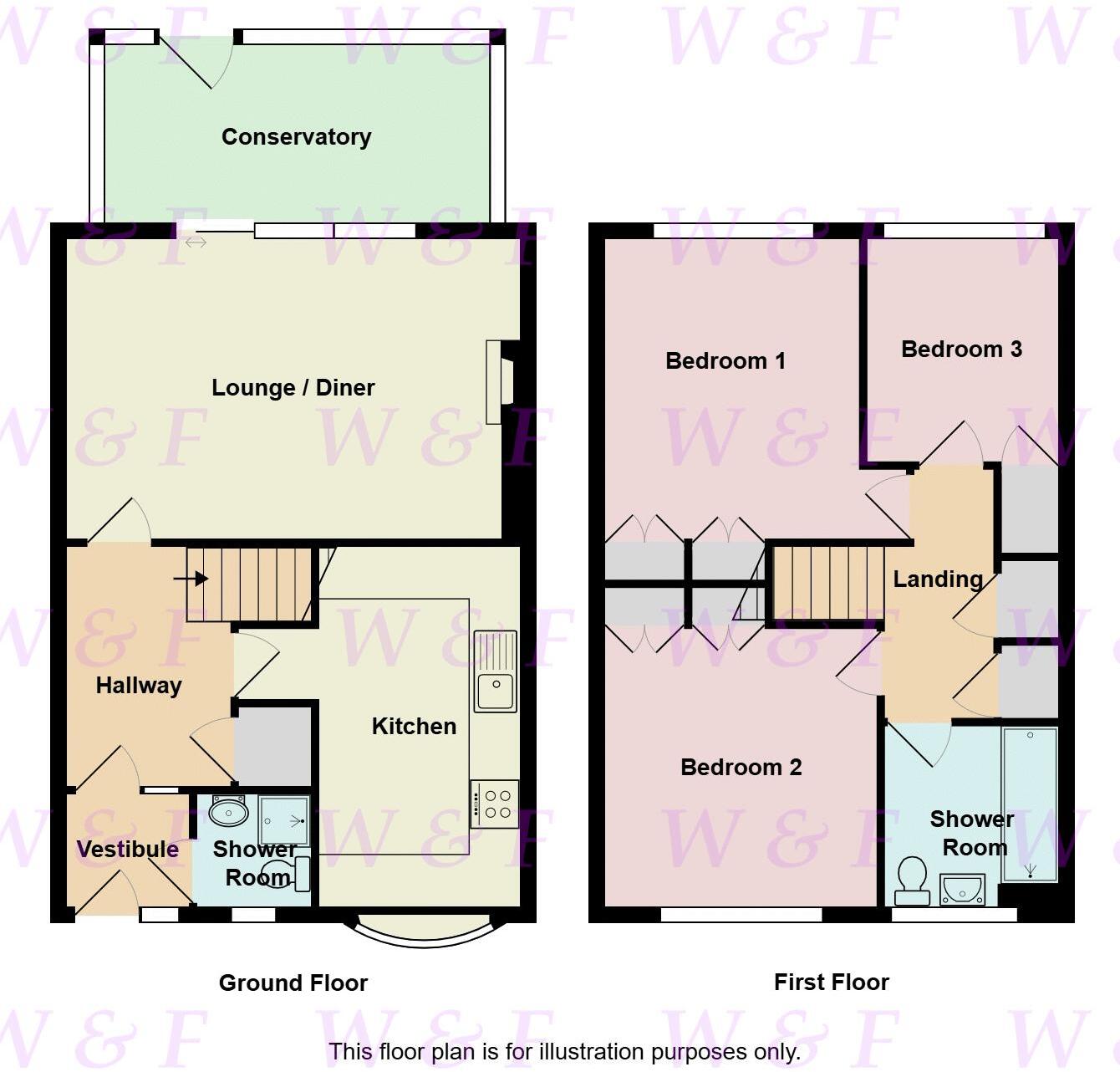 Somerton Drive, Birmingham floorplan