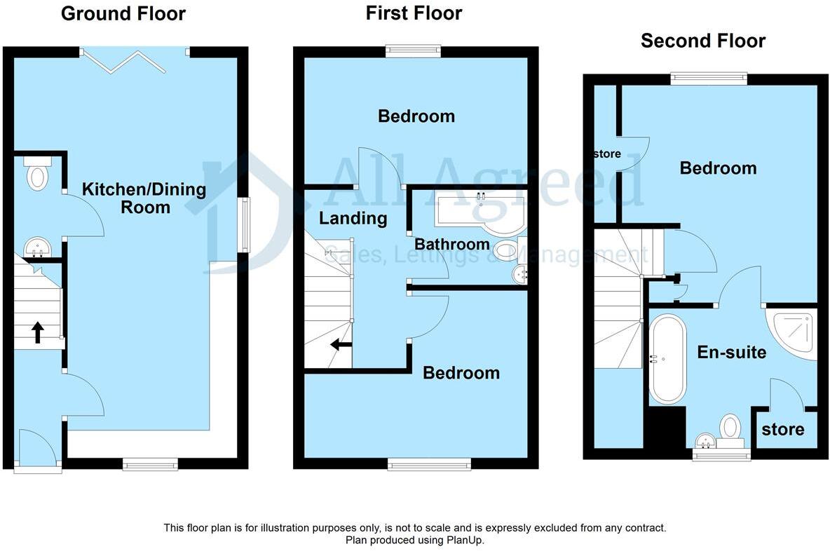 Quenby Lane, Ripley floorplan