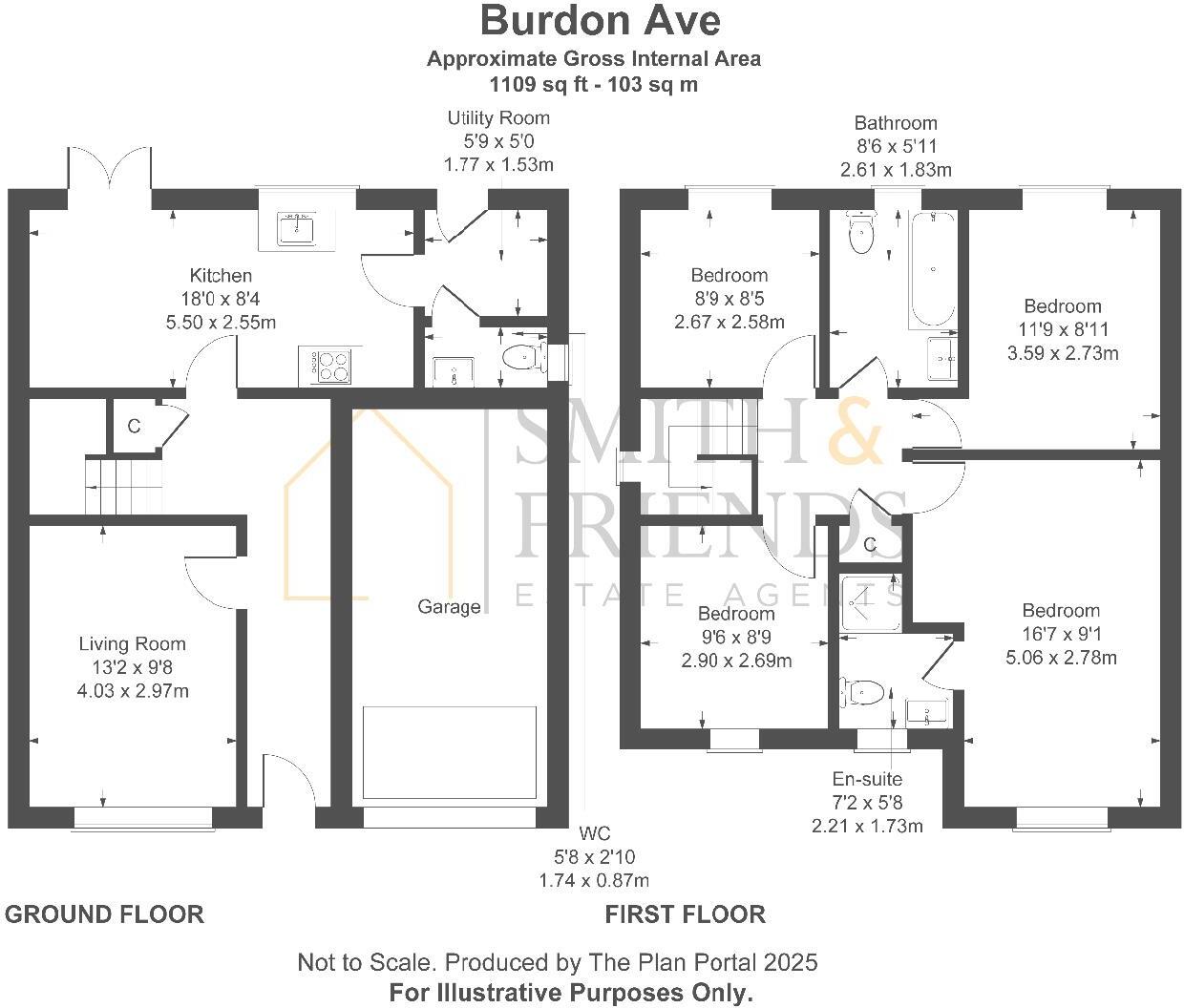 Burdon Avenue, Hemlington, Middlesbrough floorplan