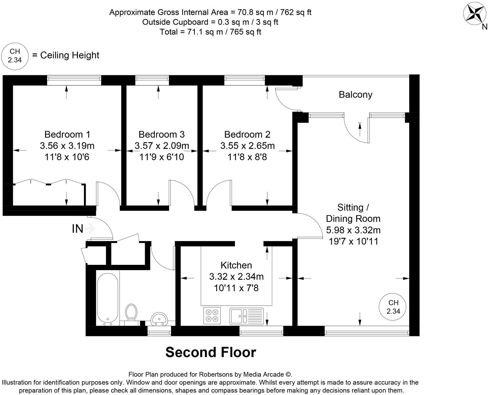 Cressington Place, Bourne End, SL8 floorplan