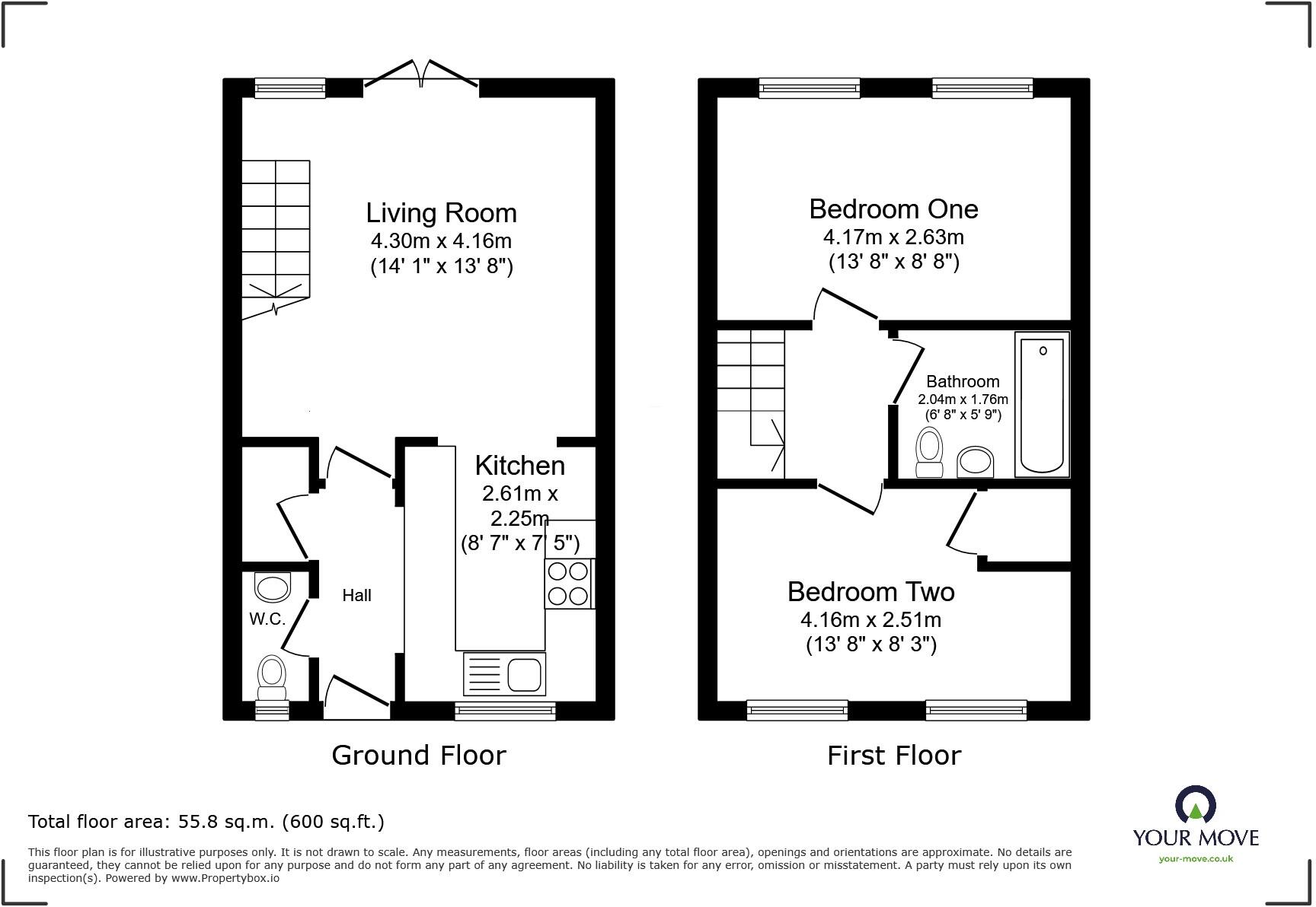 Bridgefield Close, Tyldesley, Manchester, Greater Manchester, M29 floorplan