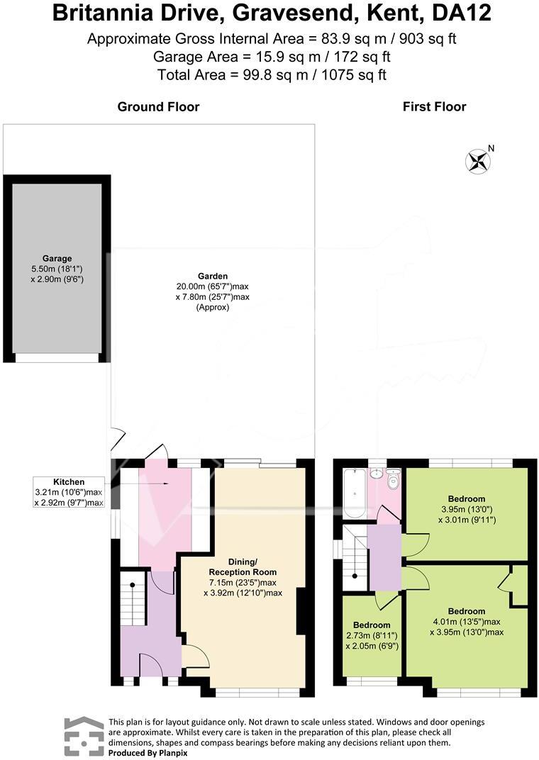 Britannia Drive floorplan