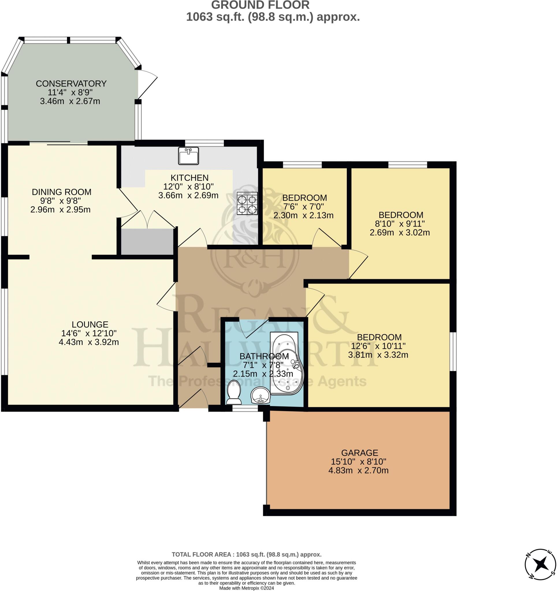 Kingfisher Park, Skelmersdale, WN8 6XS floorplan