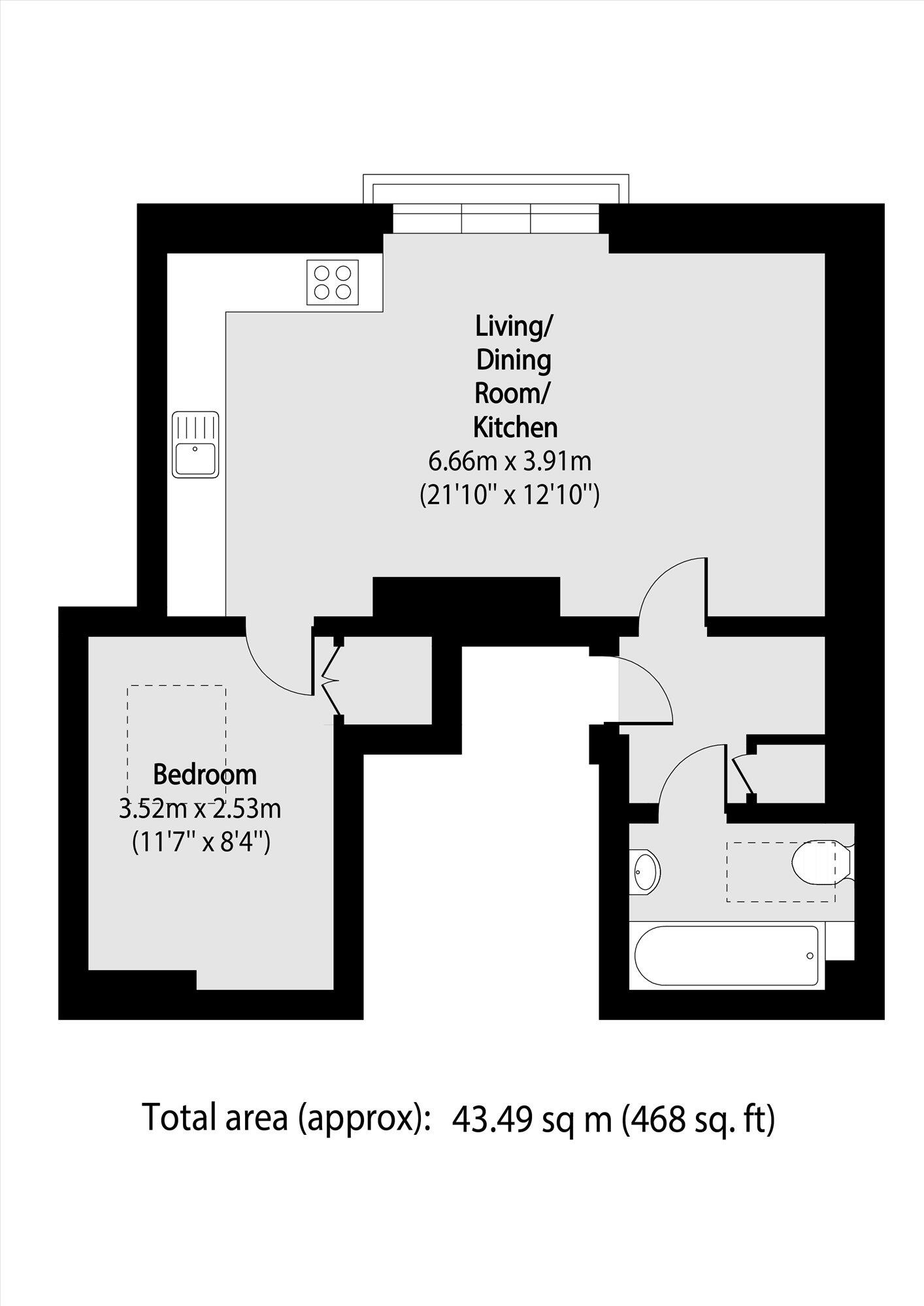 Capstan Way, Rotherhithe floorplan