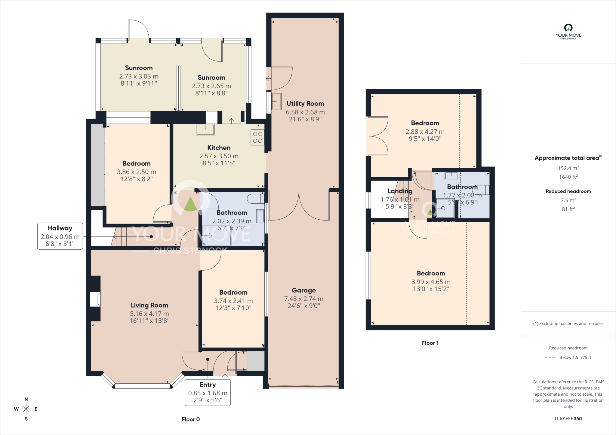Caragh Road, Chester Le Street, Durham, DH2 floorplan