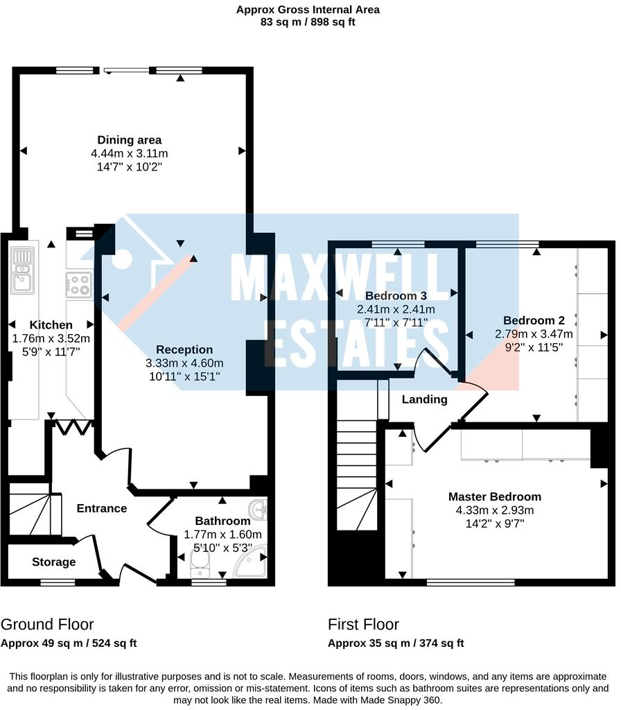 Kirton Walk, Edgware floorplan