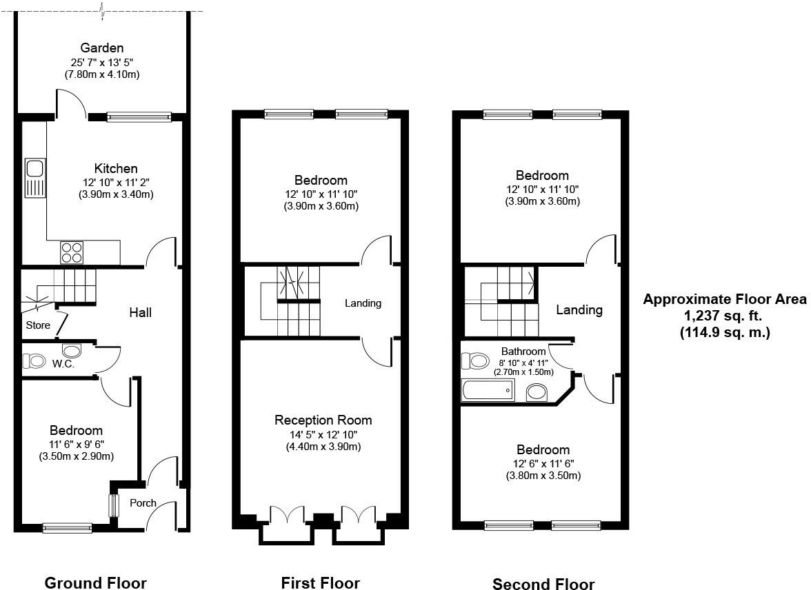 Broughton Drive, SW9 floorplan