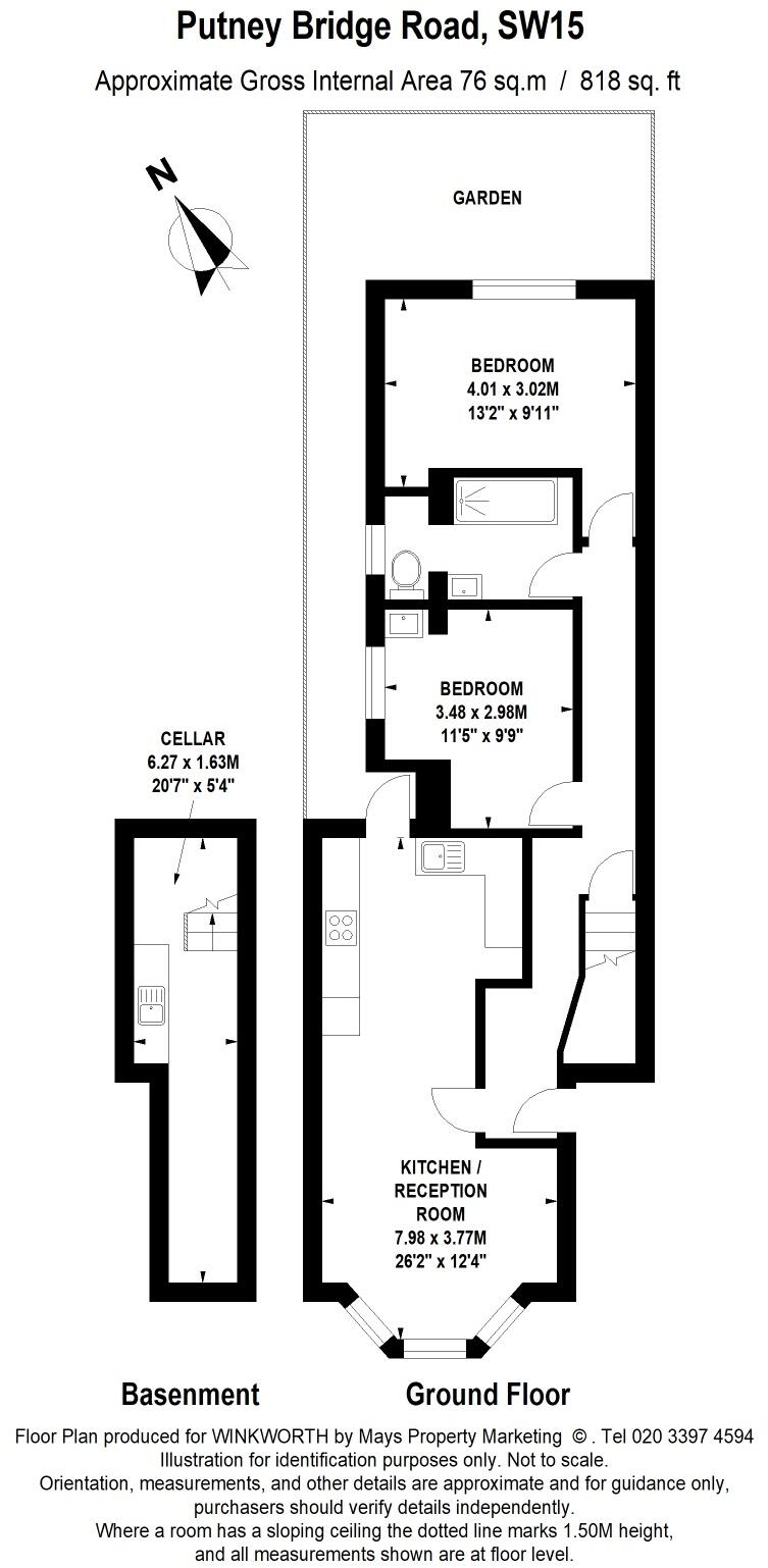 Putney Bridge Road, London, SW15 floorplan