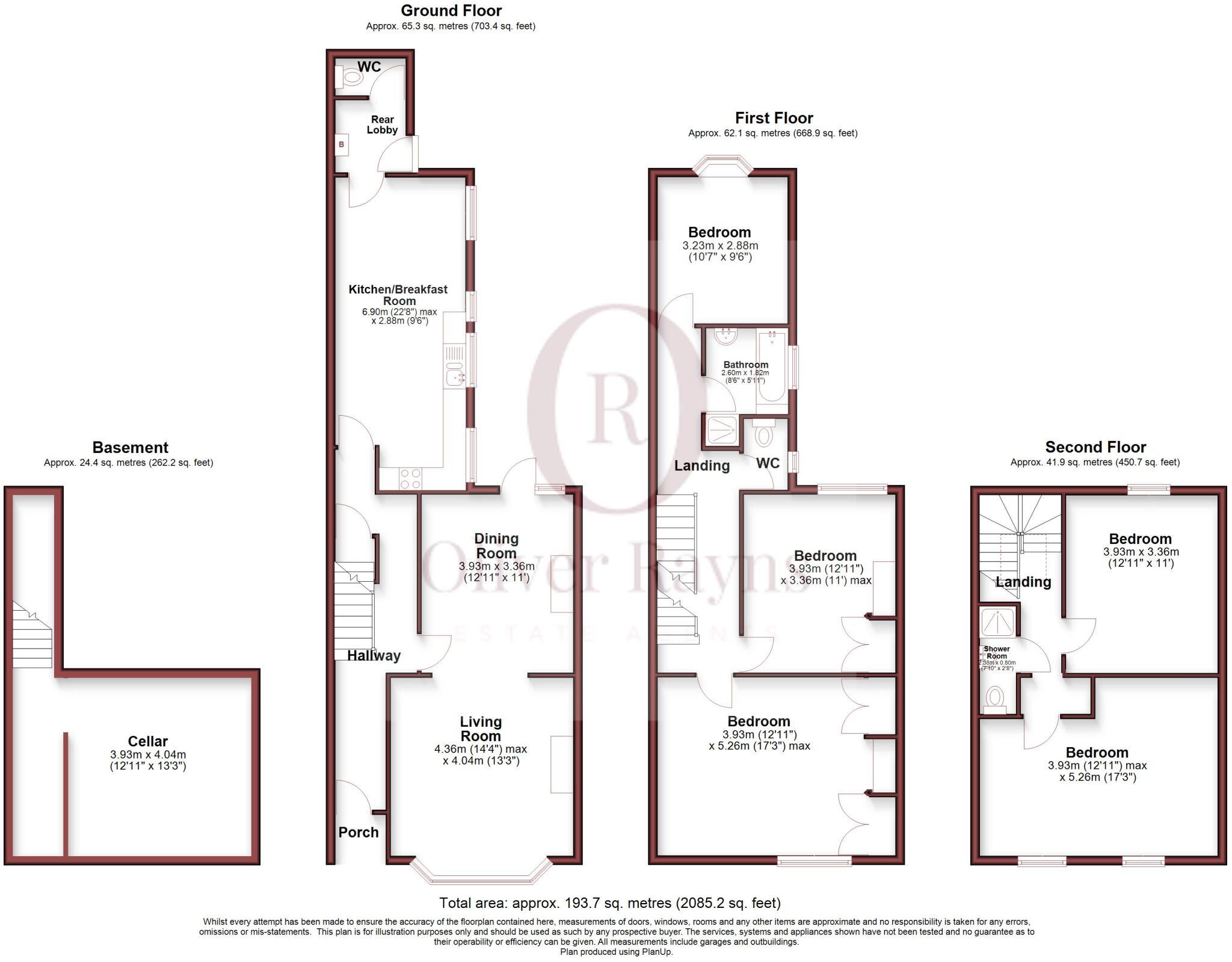 Springfield Road, Stoneygate, Leicester, LE2 floorplan