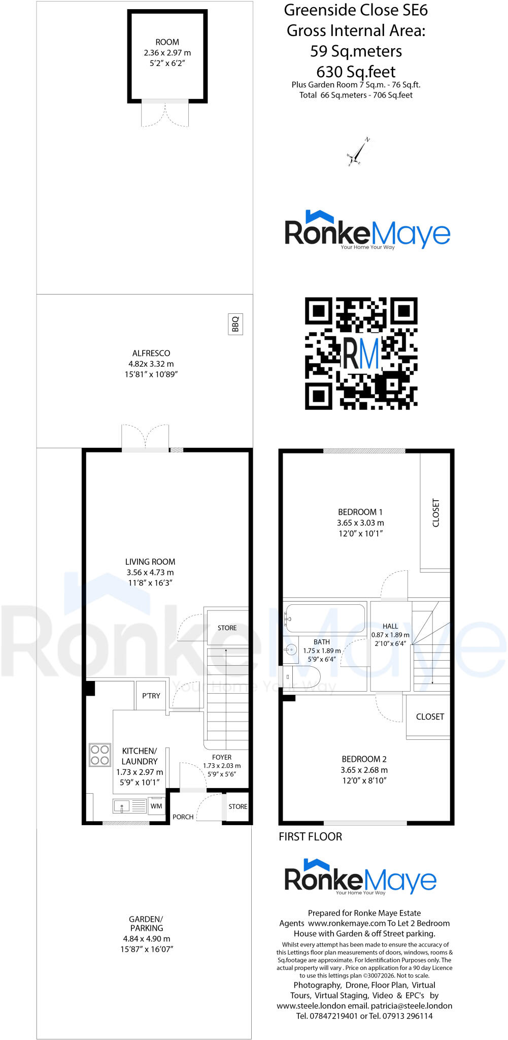 Greenside Close, Lewisham, London floorplan
