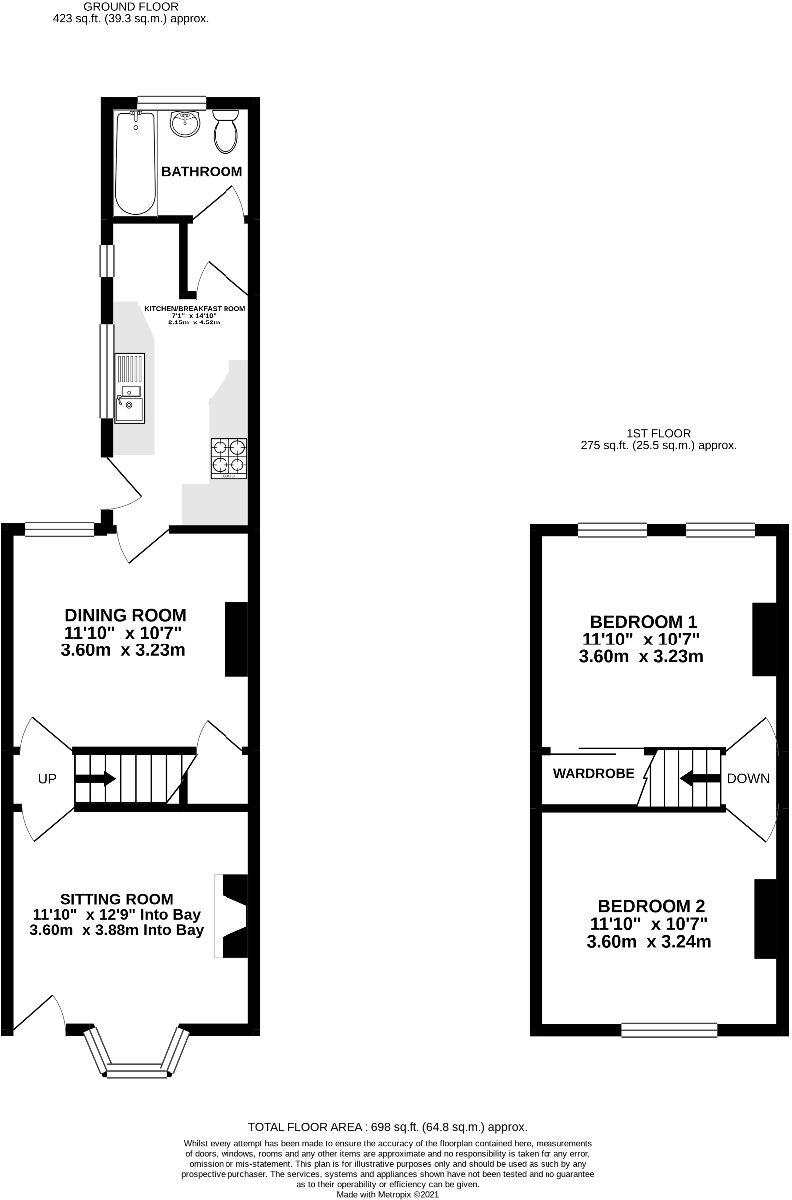 St Philips Road, Newmarket floorplan