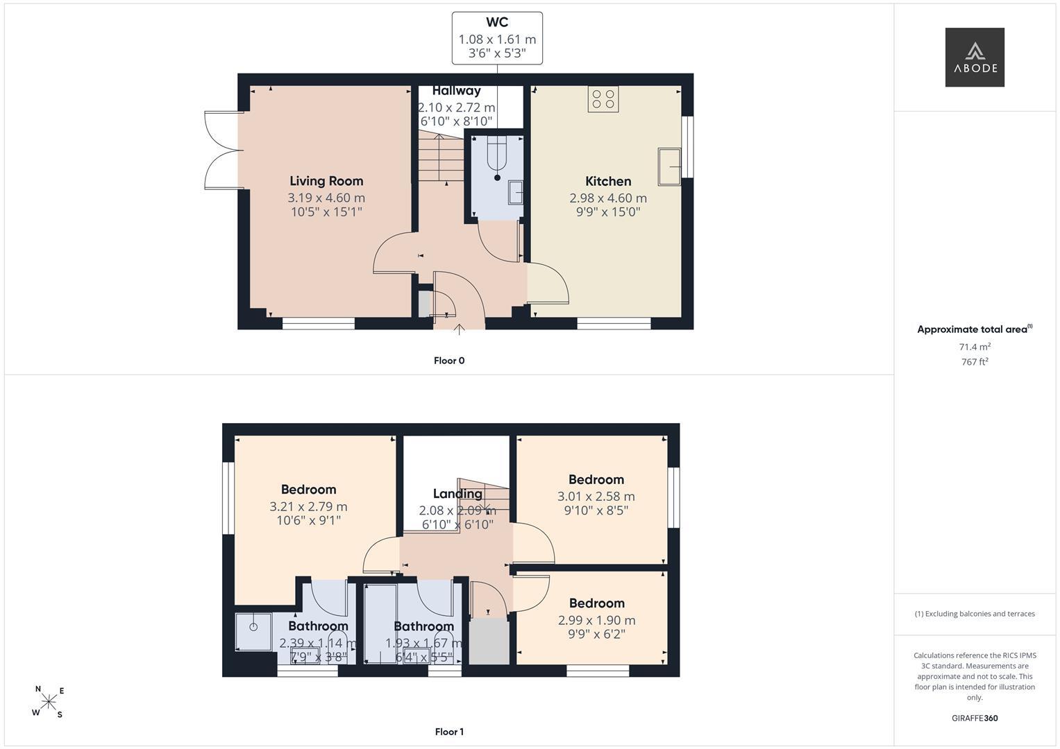 Abbot Road, Tatenhill floorplan