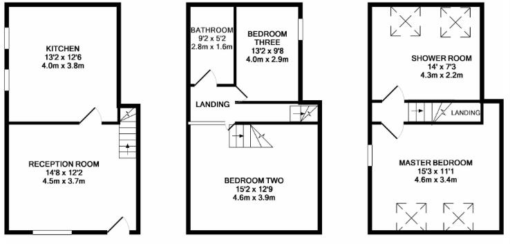LUXURY TOWNHOUSE- Camden Street, Birmingham, B1 floorplan