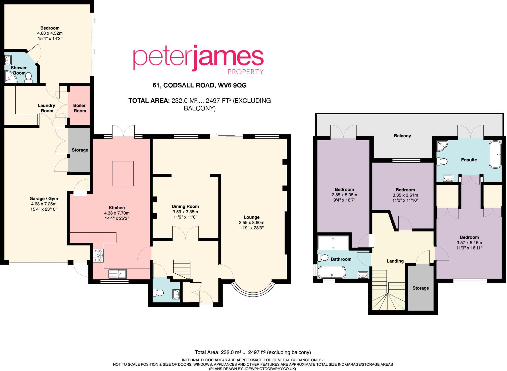 61 Codsall Road floorplan