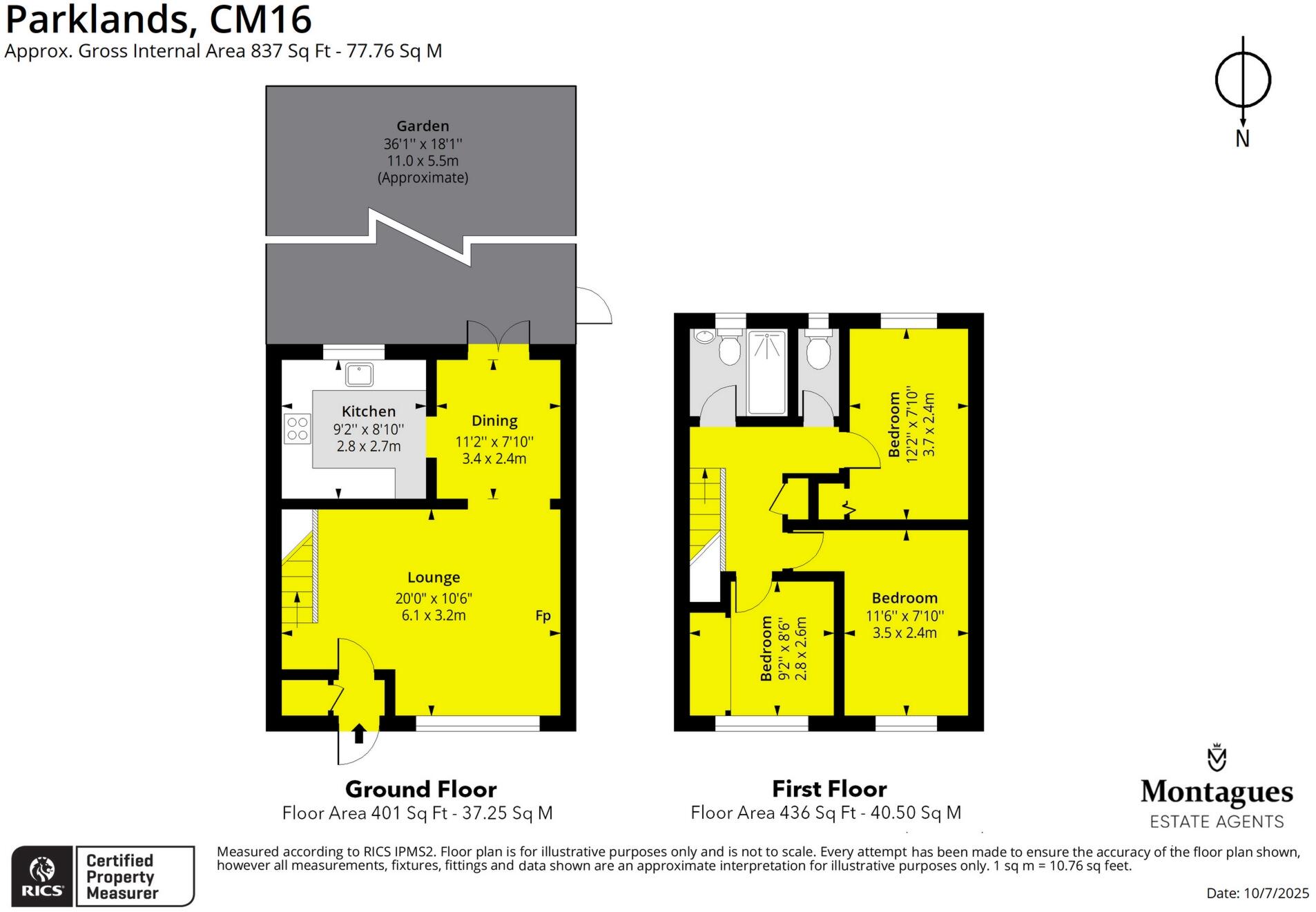 Parklands, Coopersale, CM16 floorplan
