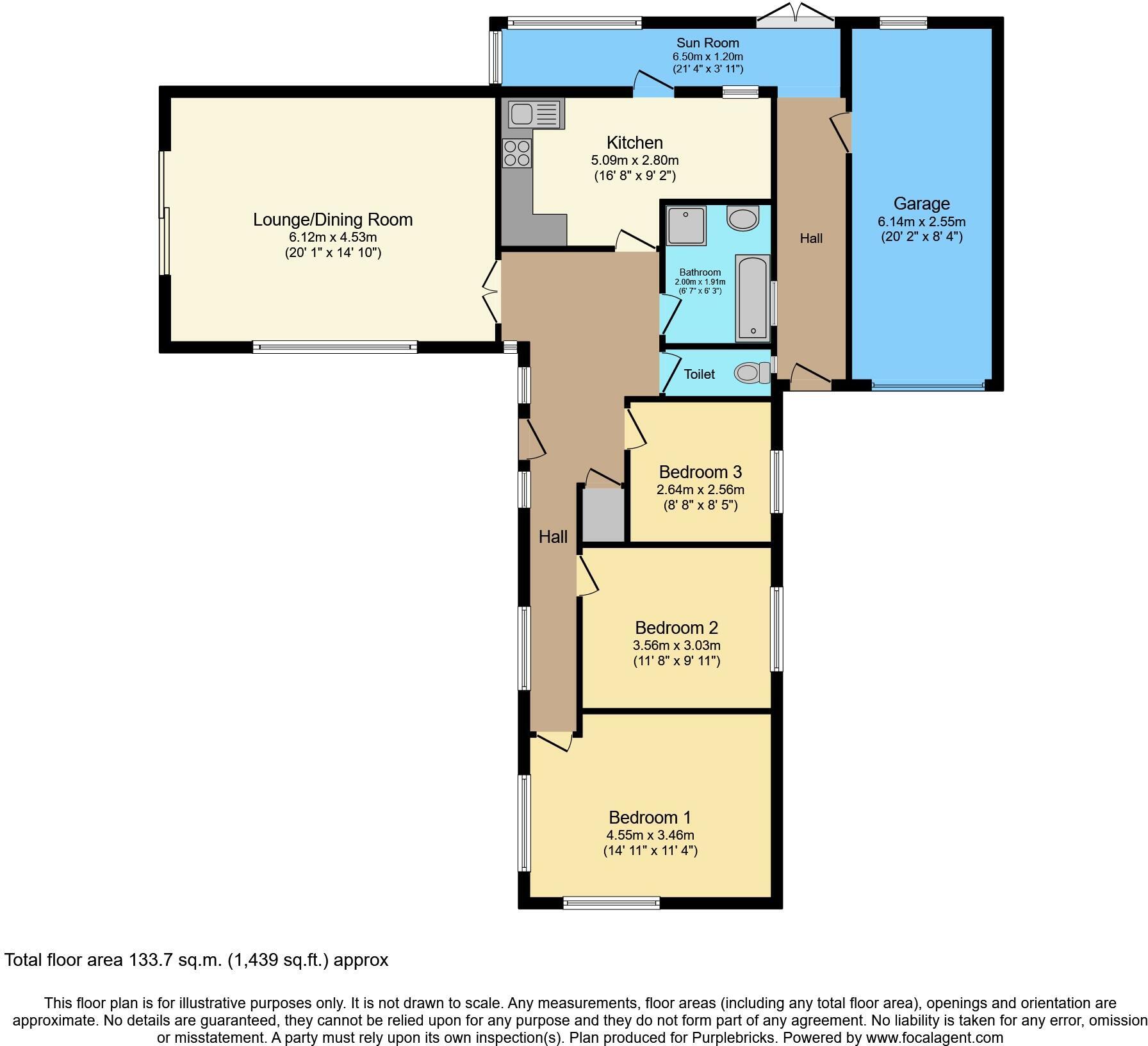 Whitelands, Felpham, Bognor Regis, PO22 floorplan