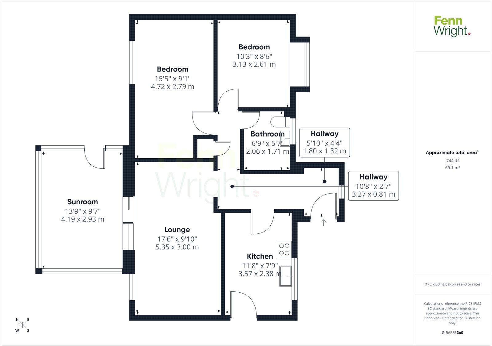 Barley Way, Stanway, Colchester, Essex, CO3 floorplan