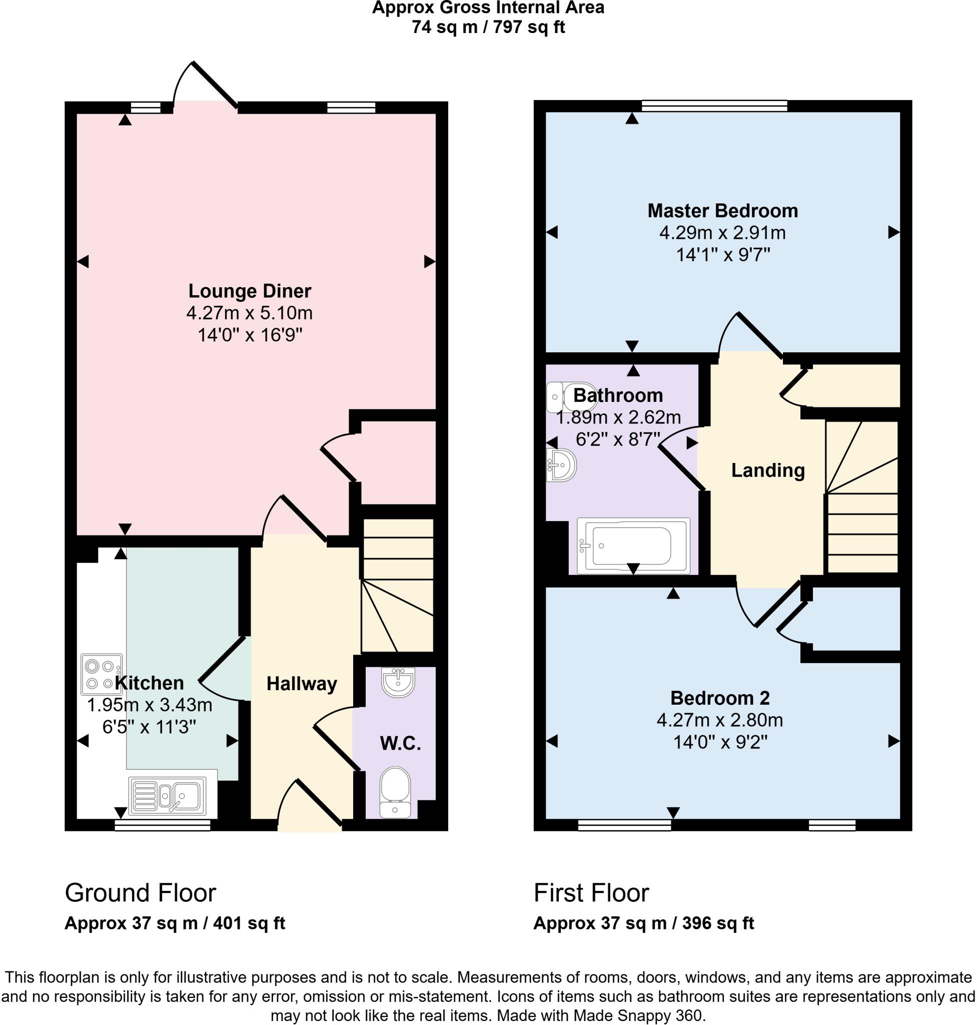 Kober Way, St Austell, PL25 floorplan