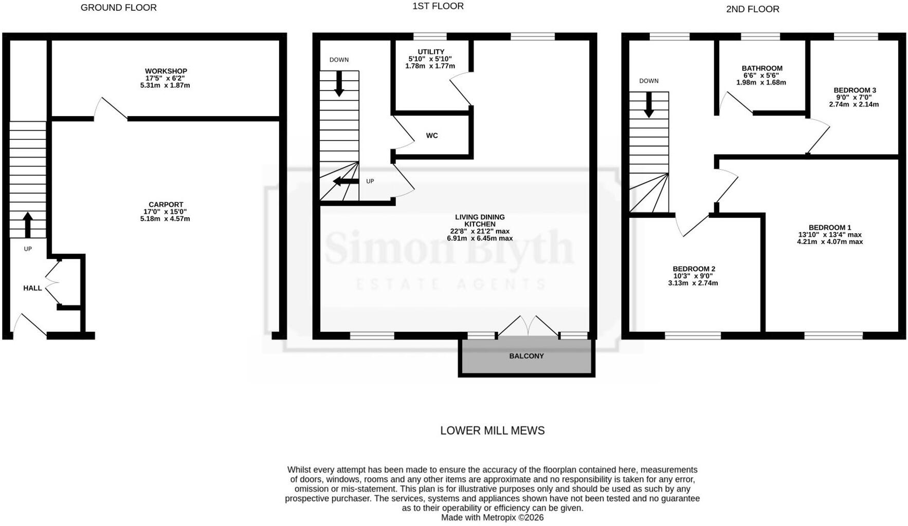 Lower Mill Mews, Meltham, HD9 floorplan