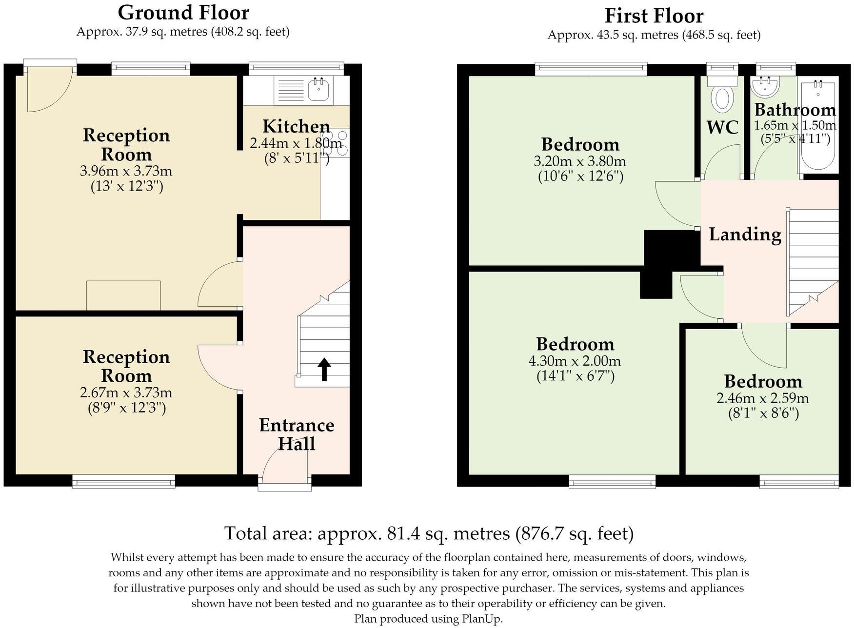 Ashfield Crescent, Lowestoft floorplan