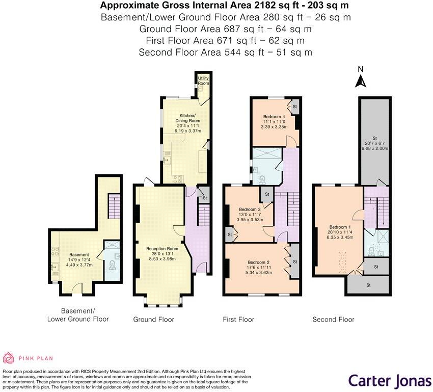 Thorncliffe Road, Oxford, Oxfordshire, OX2 floorplan