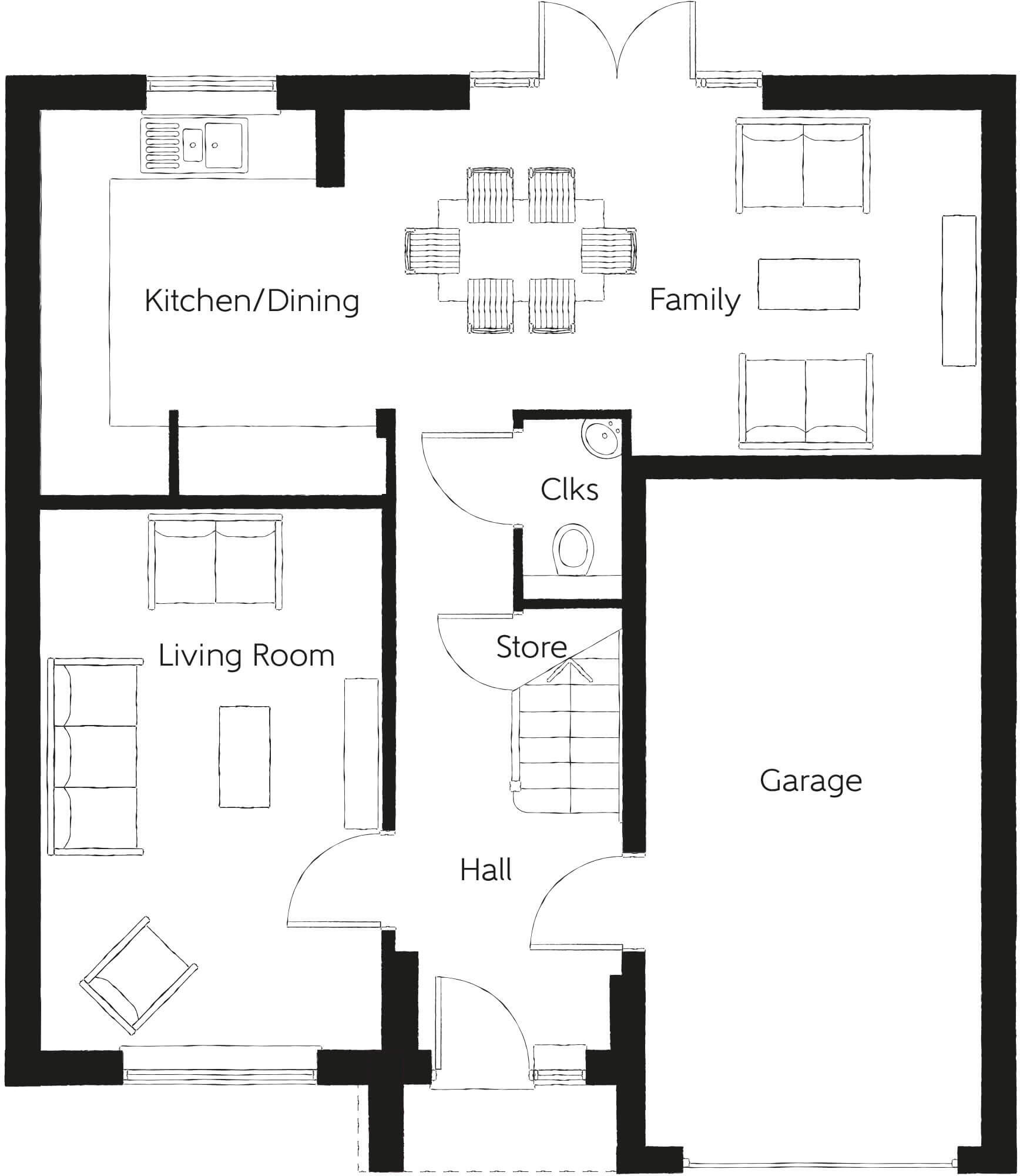 The Foresters,
Flaxley Lane,
Middlebeck,
Newark on Trent,
NG24 3XB floorplan
