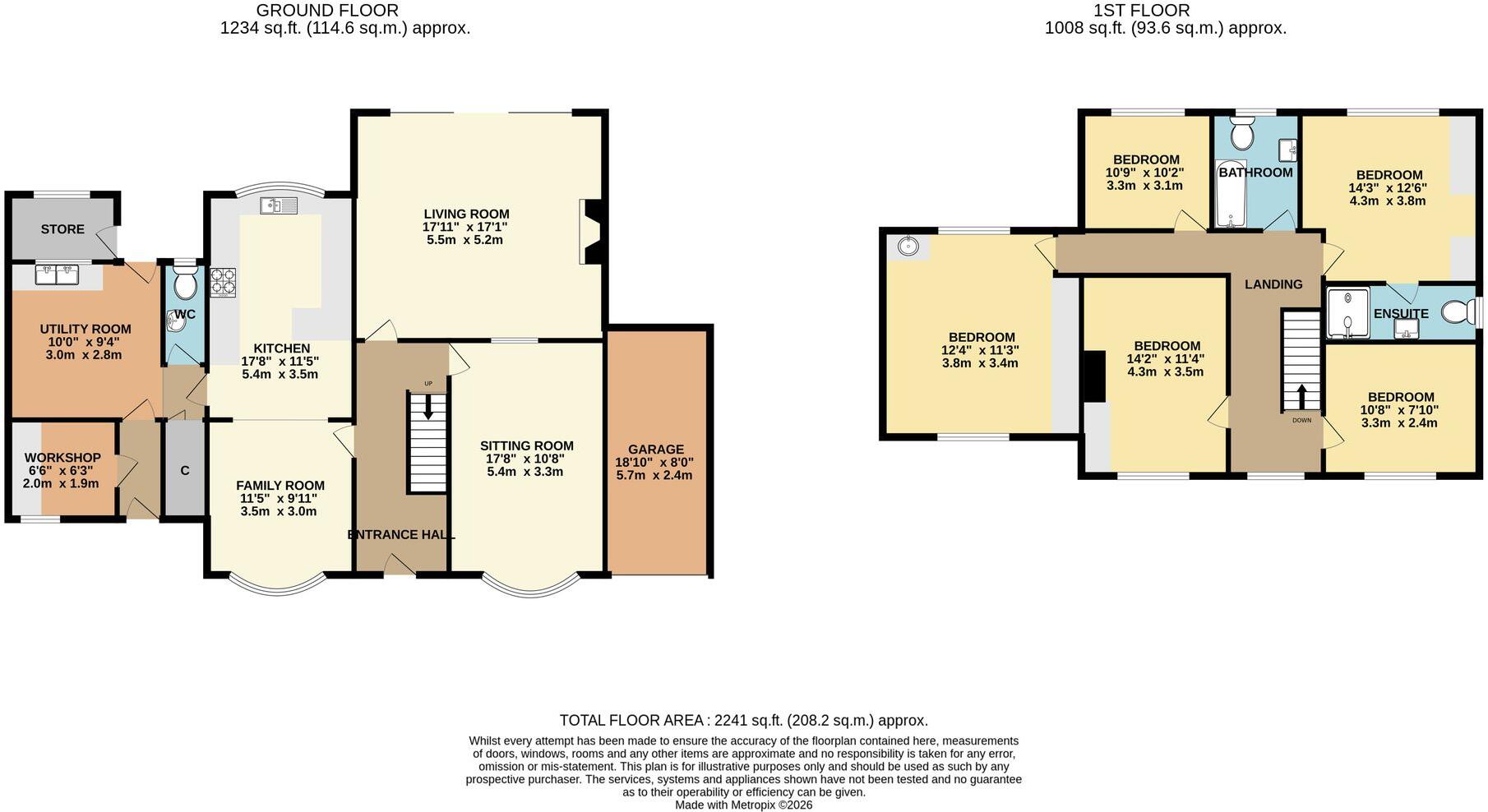 Swinton Lane, Worcester, WR2 floorplan