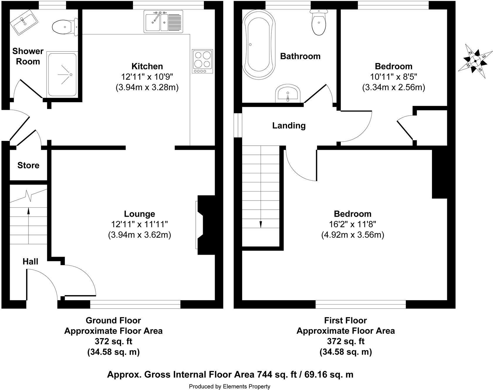 Park Avenue, Keyworth, Nottingham floorplan