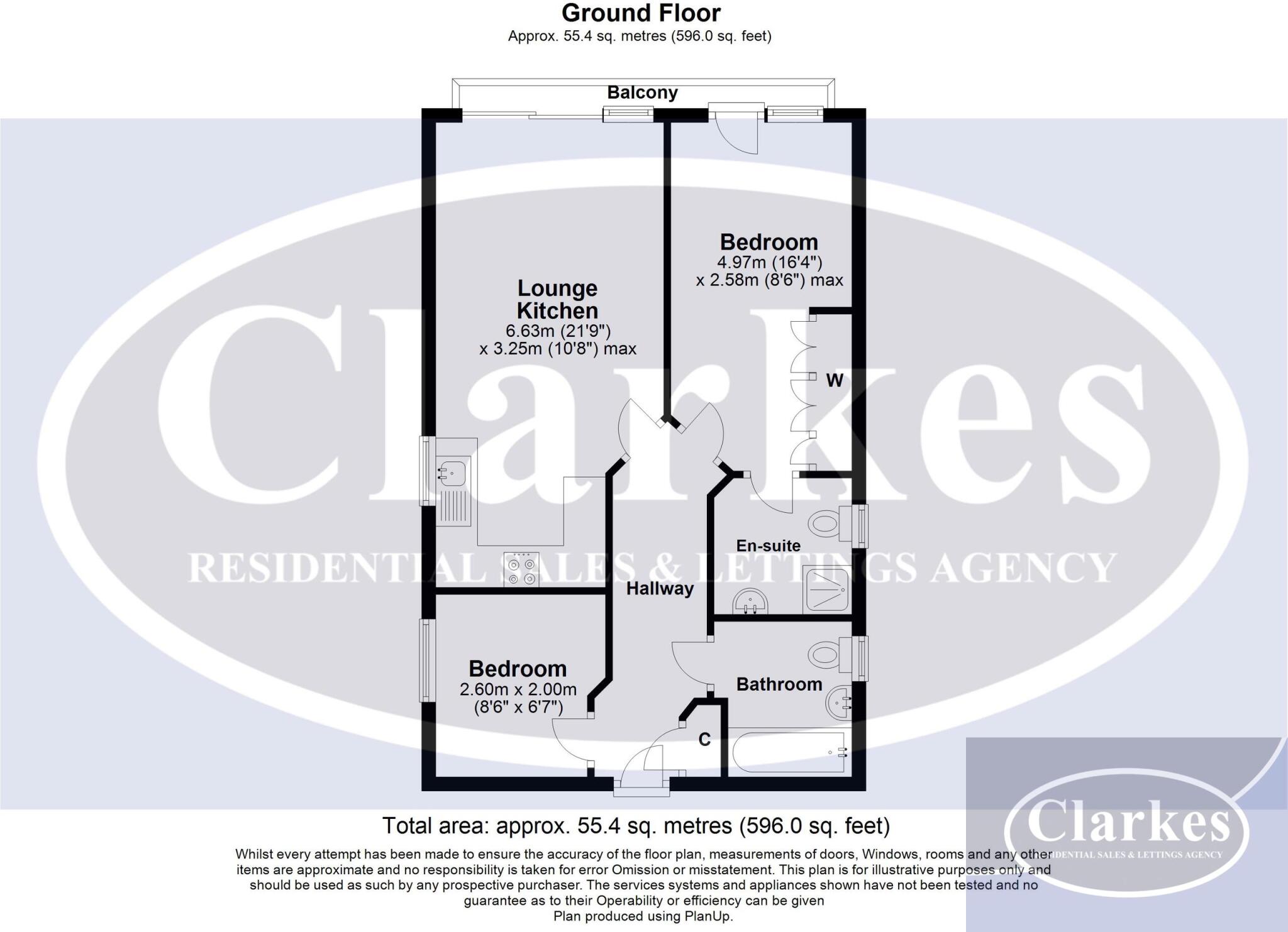 Park Towers, Queens Park, Bournemouth floorplan