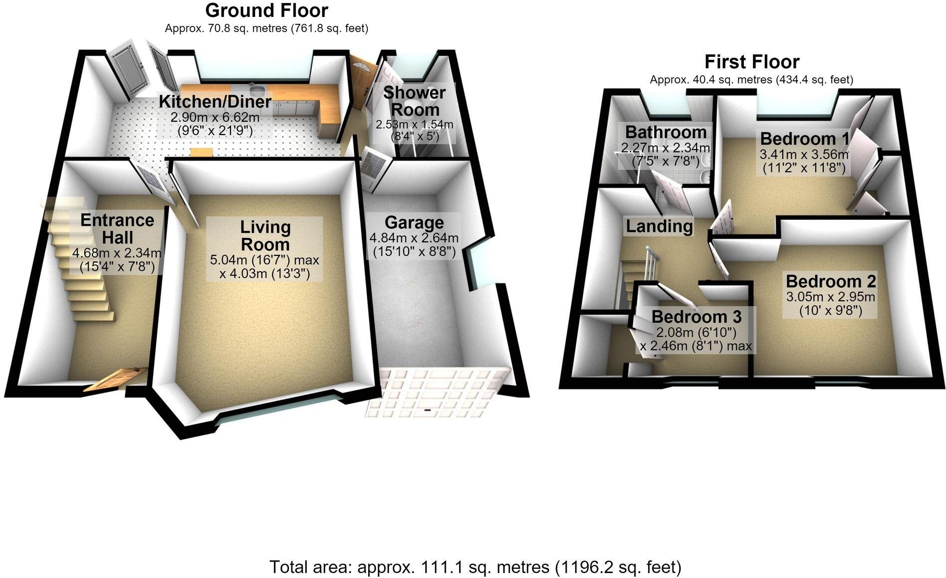 Repton Drive, Haslington, CW1 floorplan