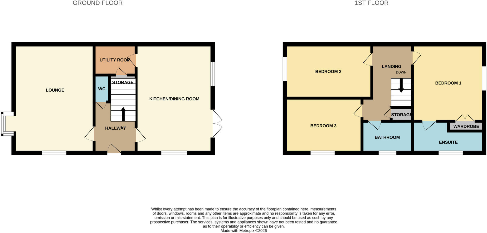 Russett Avenue, Nuneaton, Warwickshire, CV11 floorplan