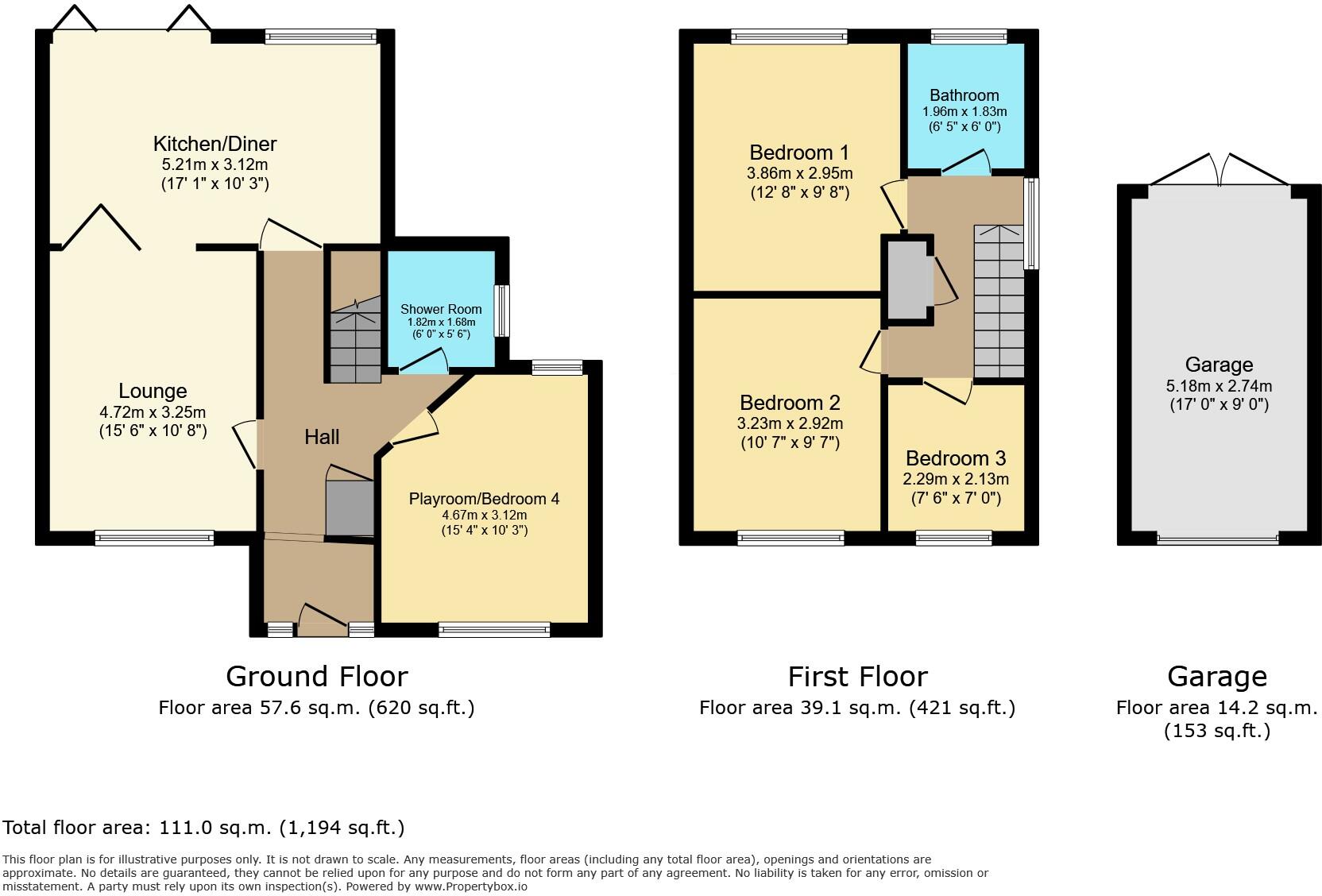 Shirley Drive, Syston, Leicester, Leicestershire floorplan