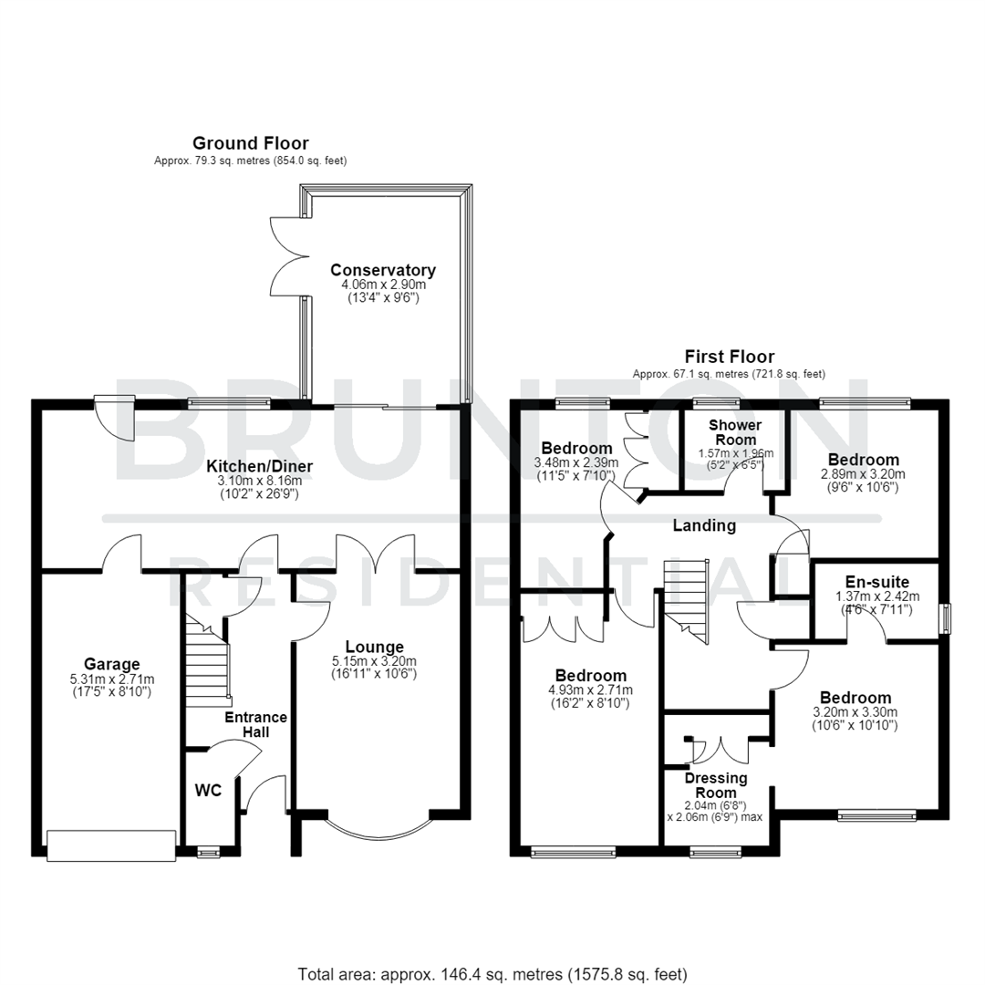 Meadowbank, Dudley, NE23 floorplan