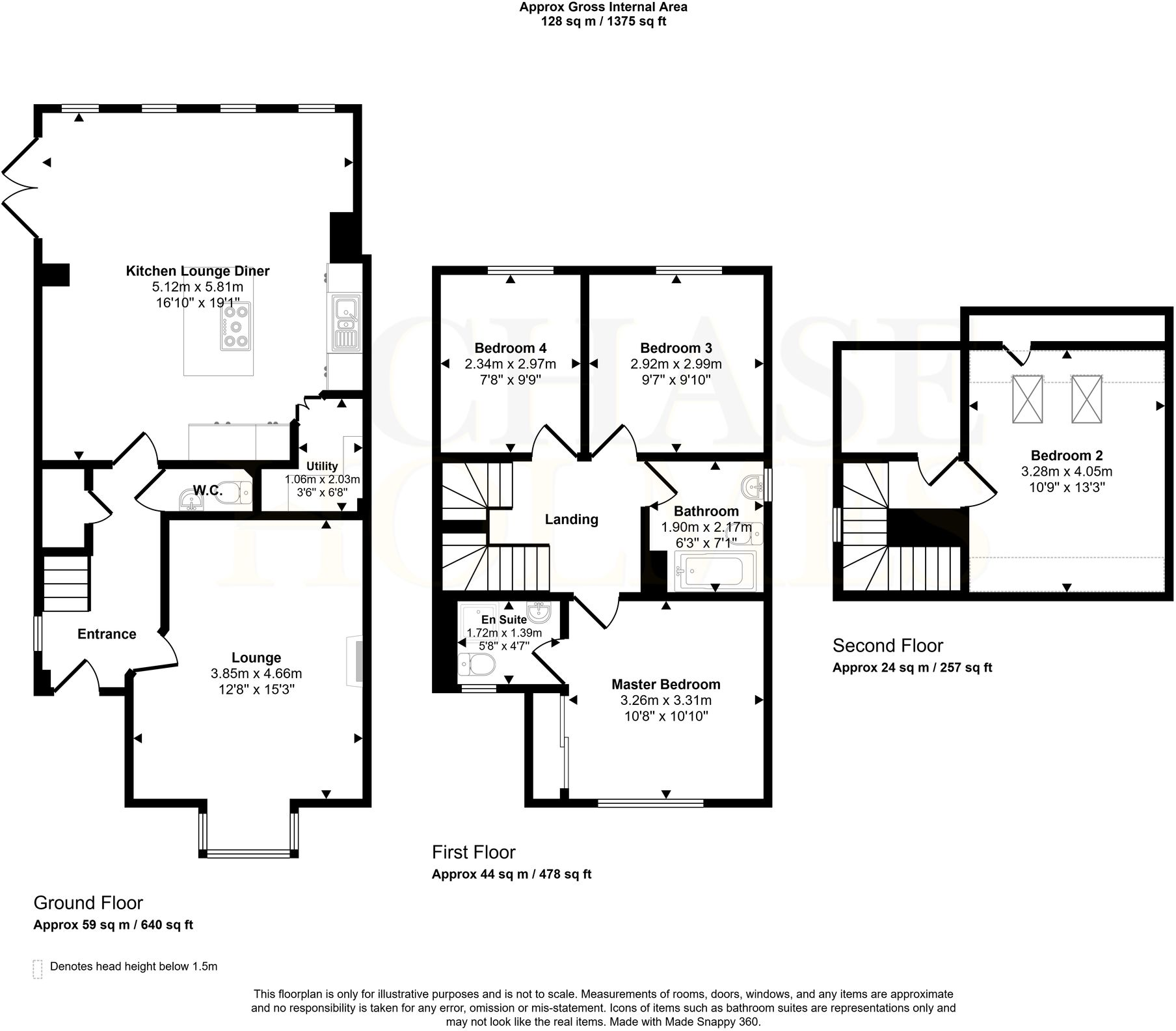 St. Lukes Place, Hebburn, NE31 floorplan