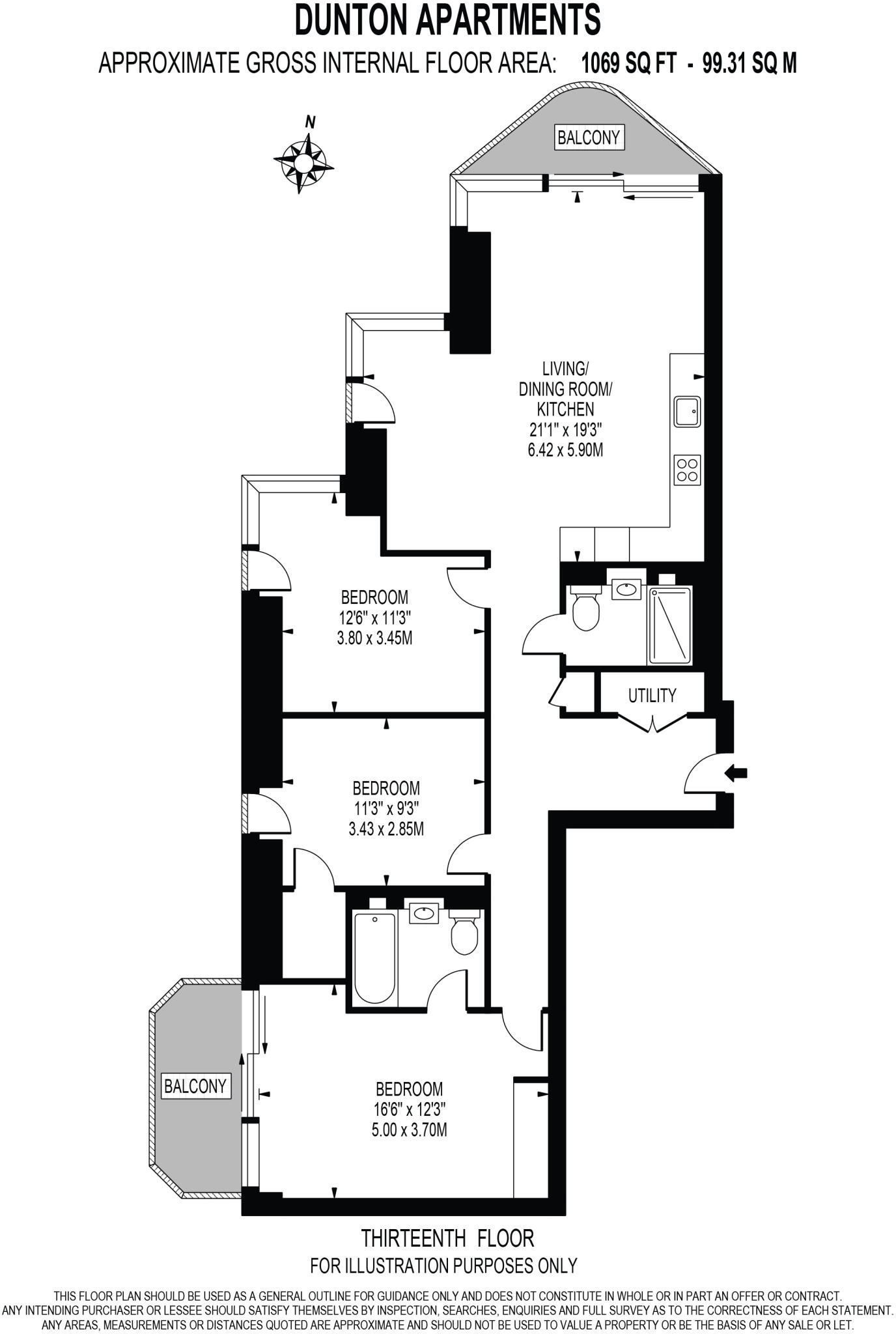 Dunton Apartments, Royal Arsenal Riverside, London, SE18 floorplan