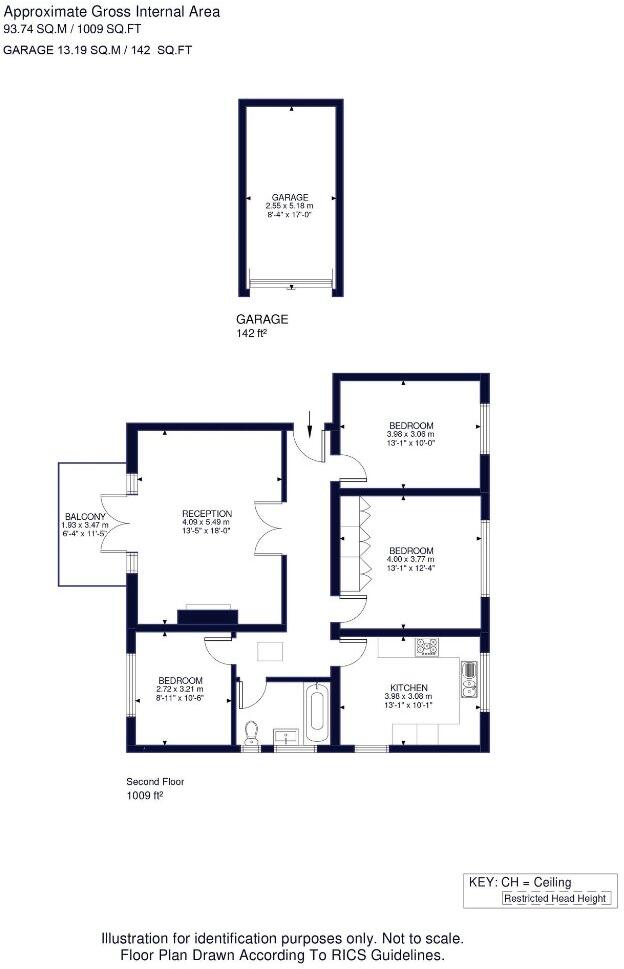 Bromley Grove, Bromley, BR2 floorplan