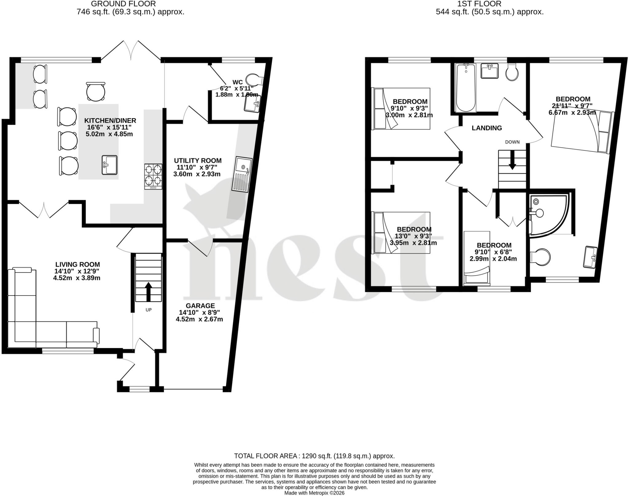 Bucklers Mead Road, Yeovil, Somerset floorplan